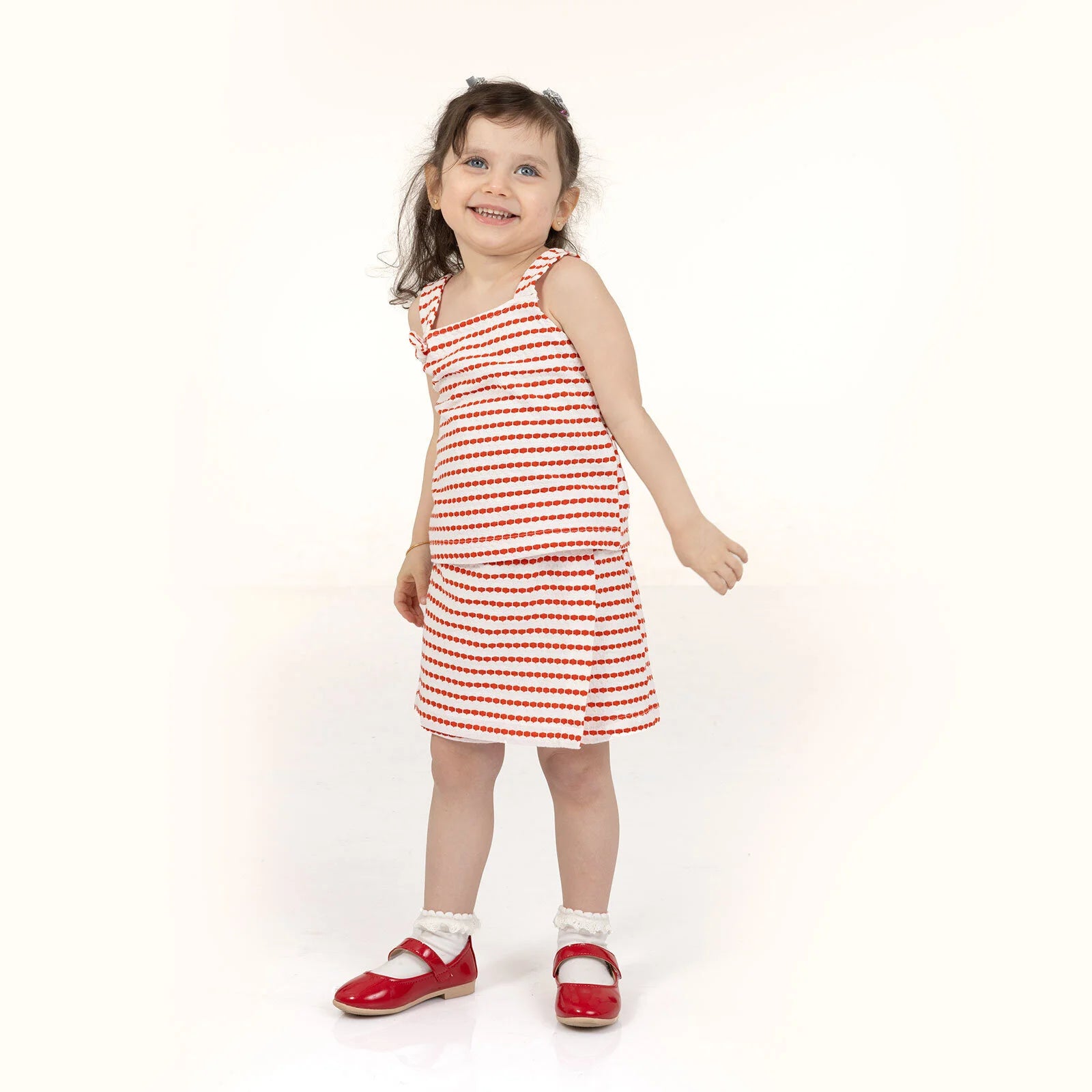 HelloBaby Under The Sea Girl Blouse - Short - Coral - ebebek - Black Friday