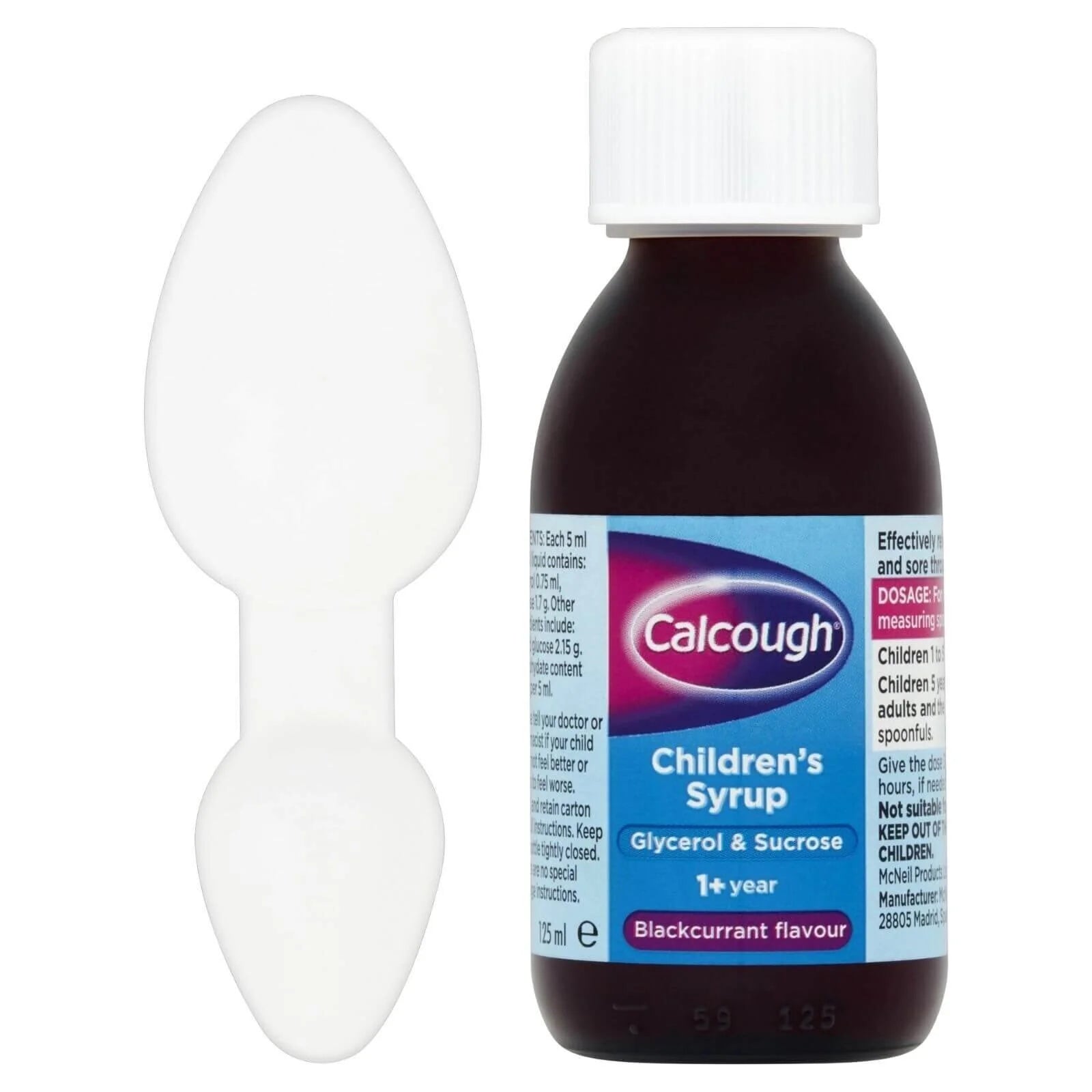 Calcough Children Blackcurrant 12+ months 125ml - ebebek - Black Friday