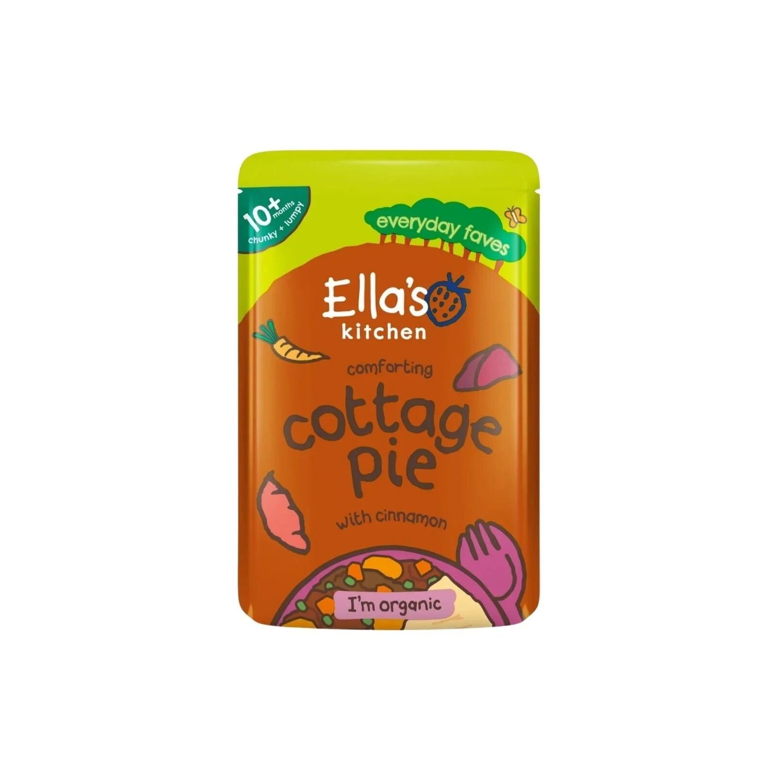 Ella's Kitchen Organic Cottage Pie Baby Food Pouch 10+ months 190g - ebebek - Black Friday