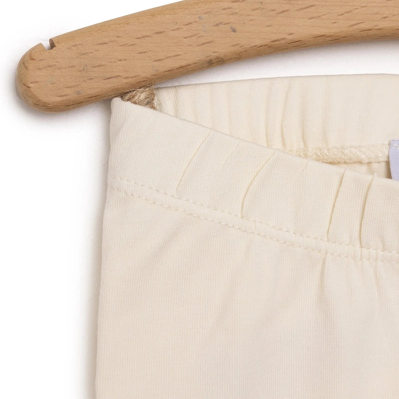 HelloBaby Basıc Leggings - Ecru - ebebek - Black Friday