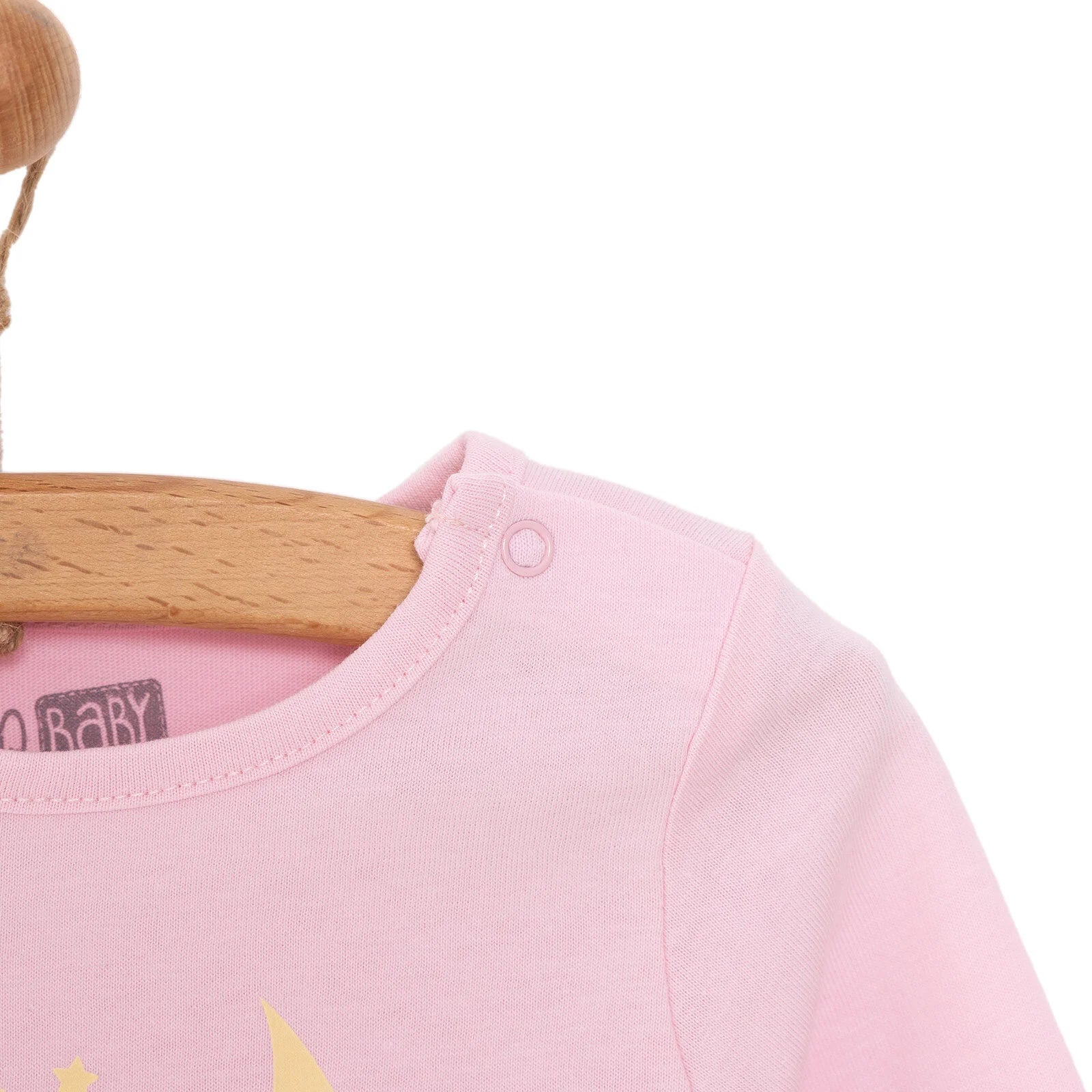 HelloBaby Girl Long Sleeve Pyjamas Set - Light Pink - ebebek - Black Friday