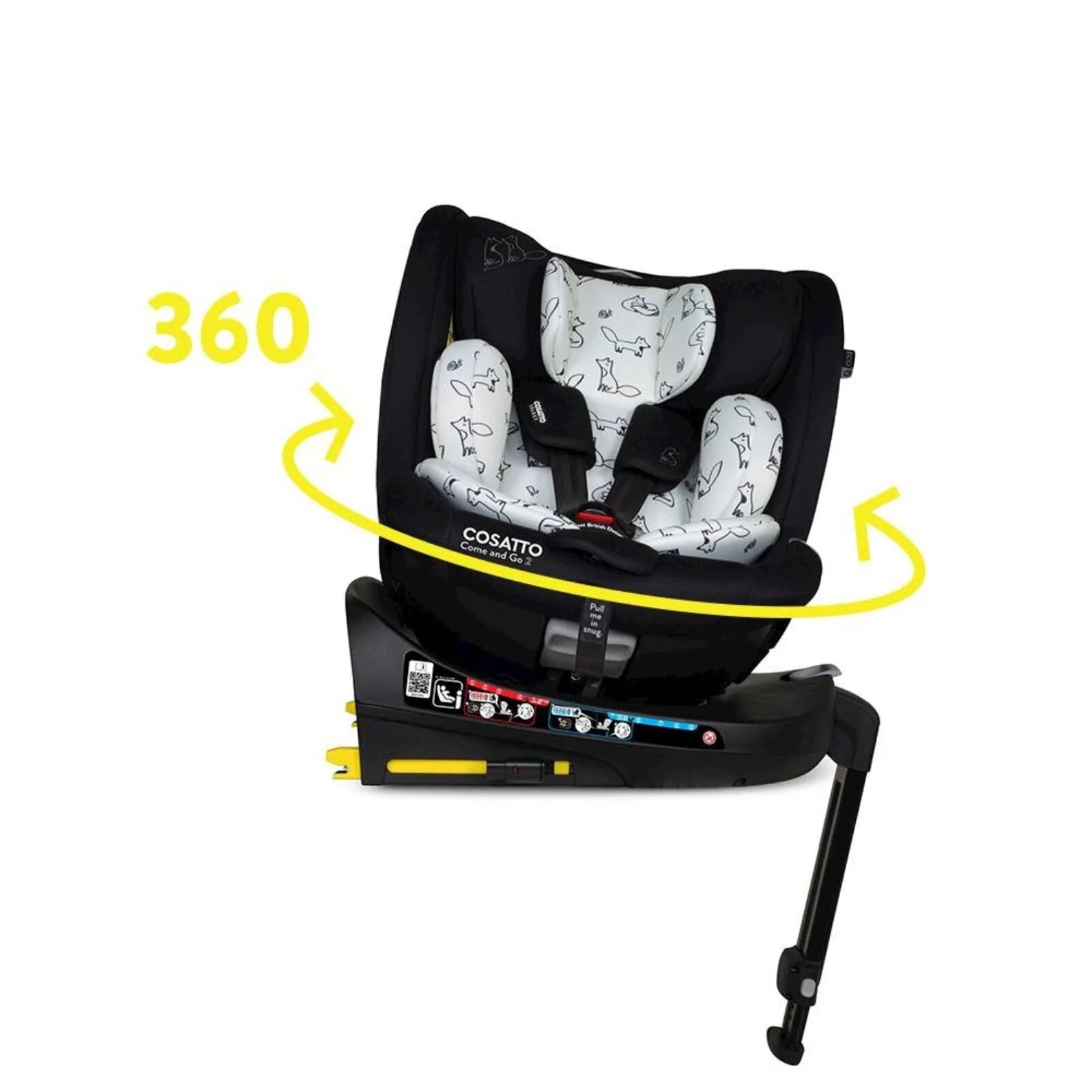 Cosatto Come and Go 2 i - Size 360 Car Seat - Foxed - ebebek - Black Friday