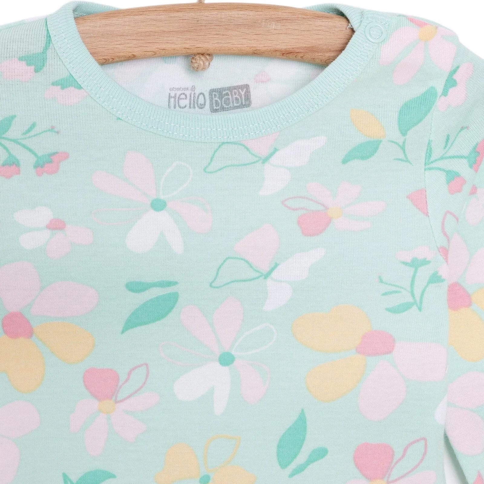 HelloBaby Girl 2 - Pack Long Sleeve Bodysuit - Light Pink - ebebek - Black Friday