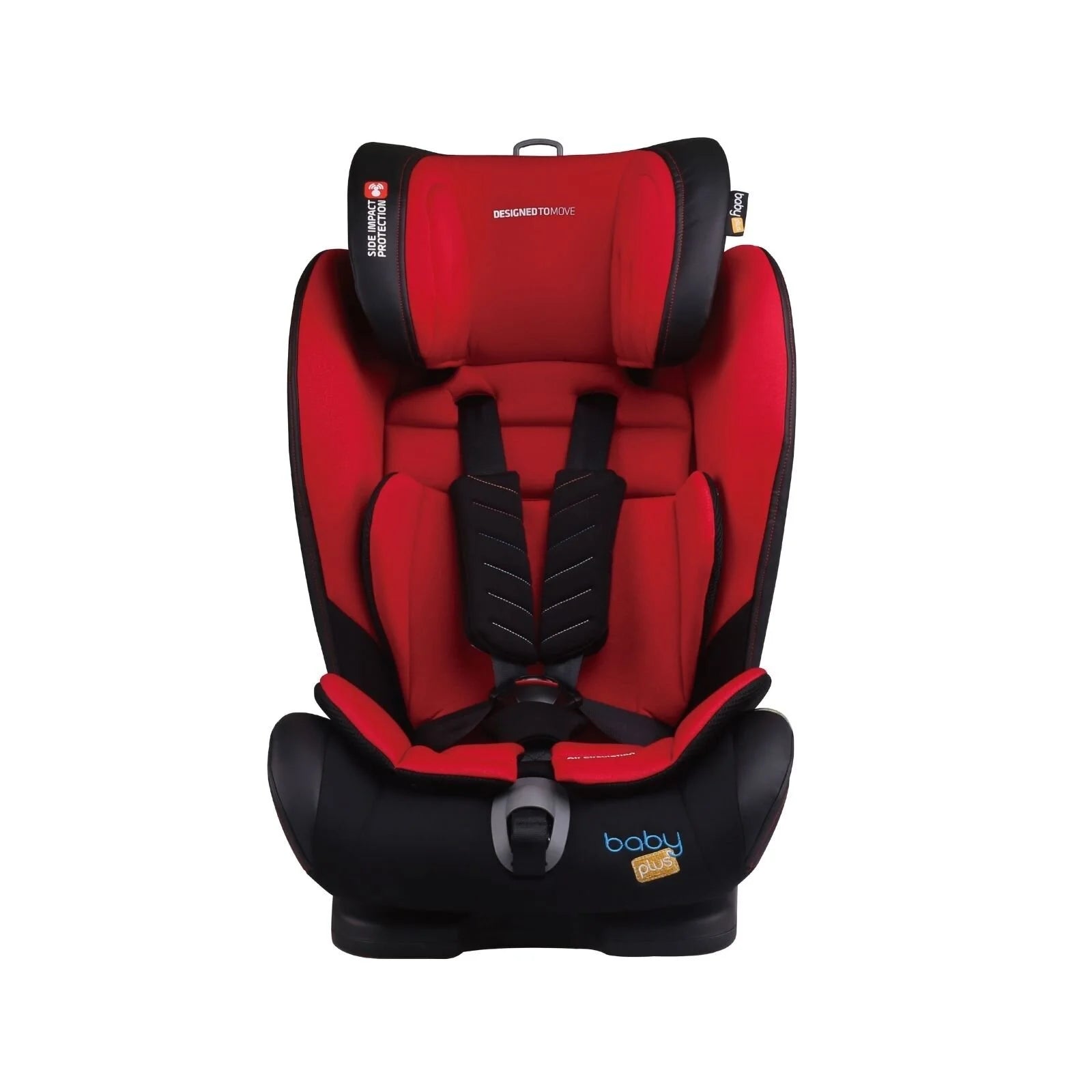 baby plus Secure Group 1/2/3 (9 Months to 12 Years) Car Seat - Red - ebebek - Black Friday