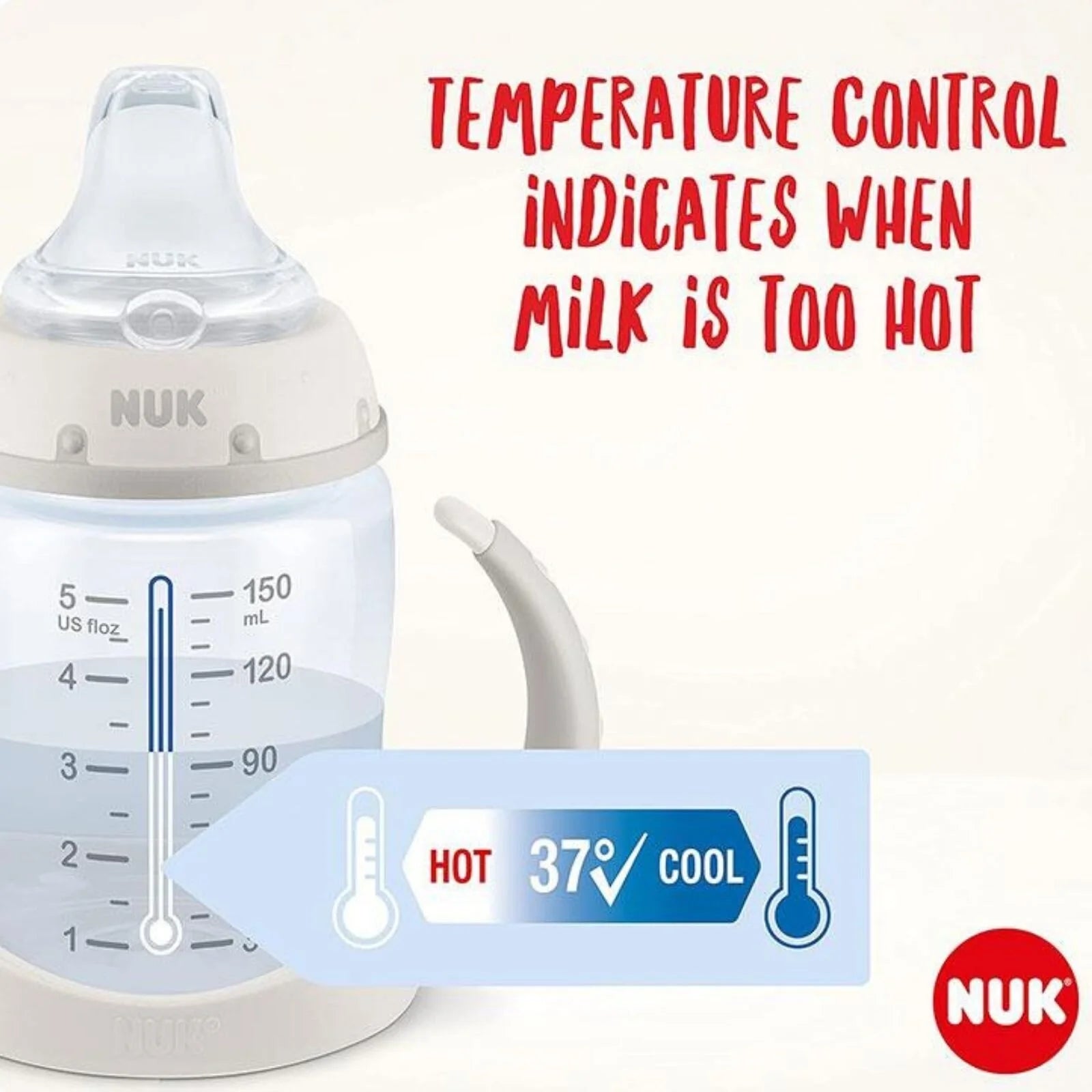 NUK Disney Mickey Mouse Learner Bottle with Spout 6 - 18 months 150ml - ebebek - Black Friday