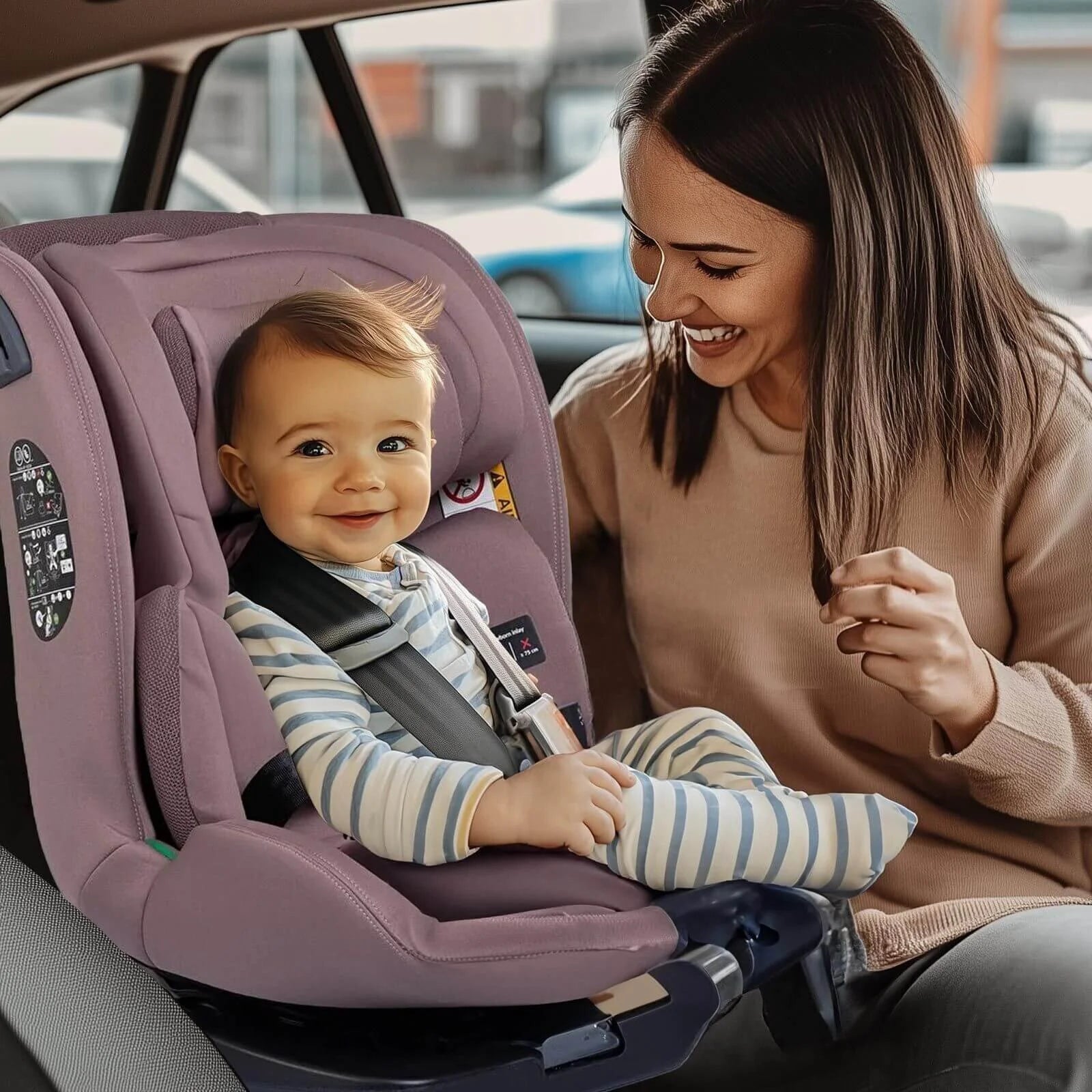 baby plus Pixi I - Size Car Seat - Pink - baby plus - ebebek