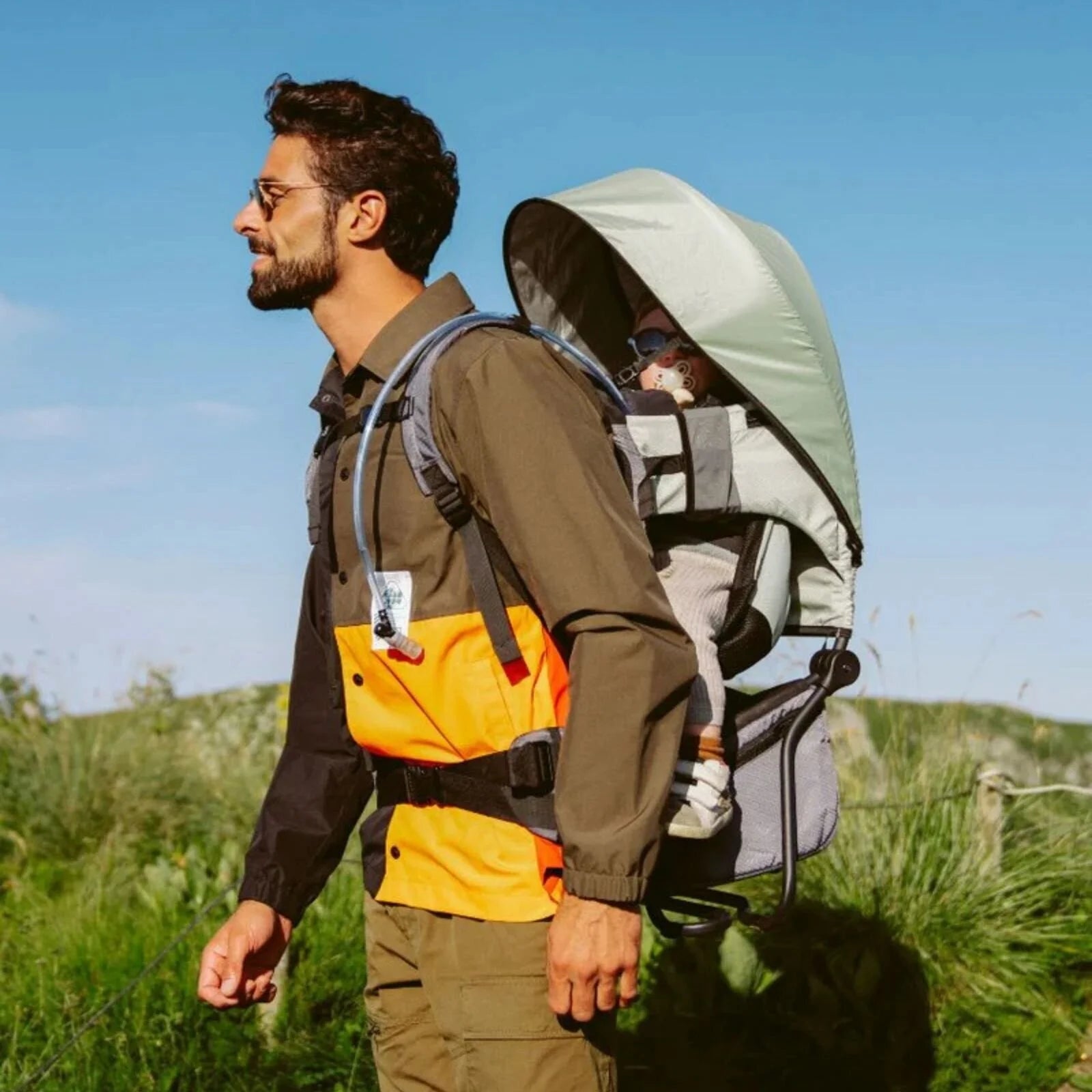 Babymoov Moov & Hike Baby Carrier - Sage Green - ebebek - Black Friday