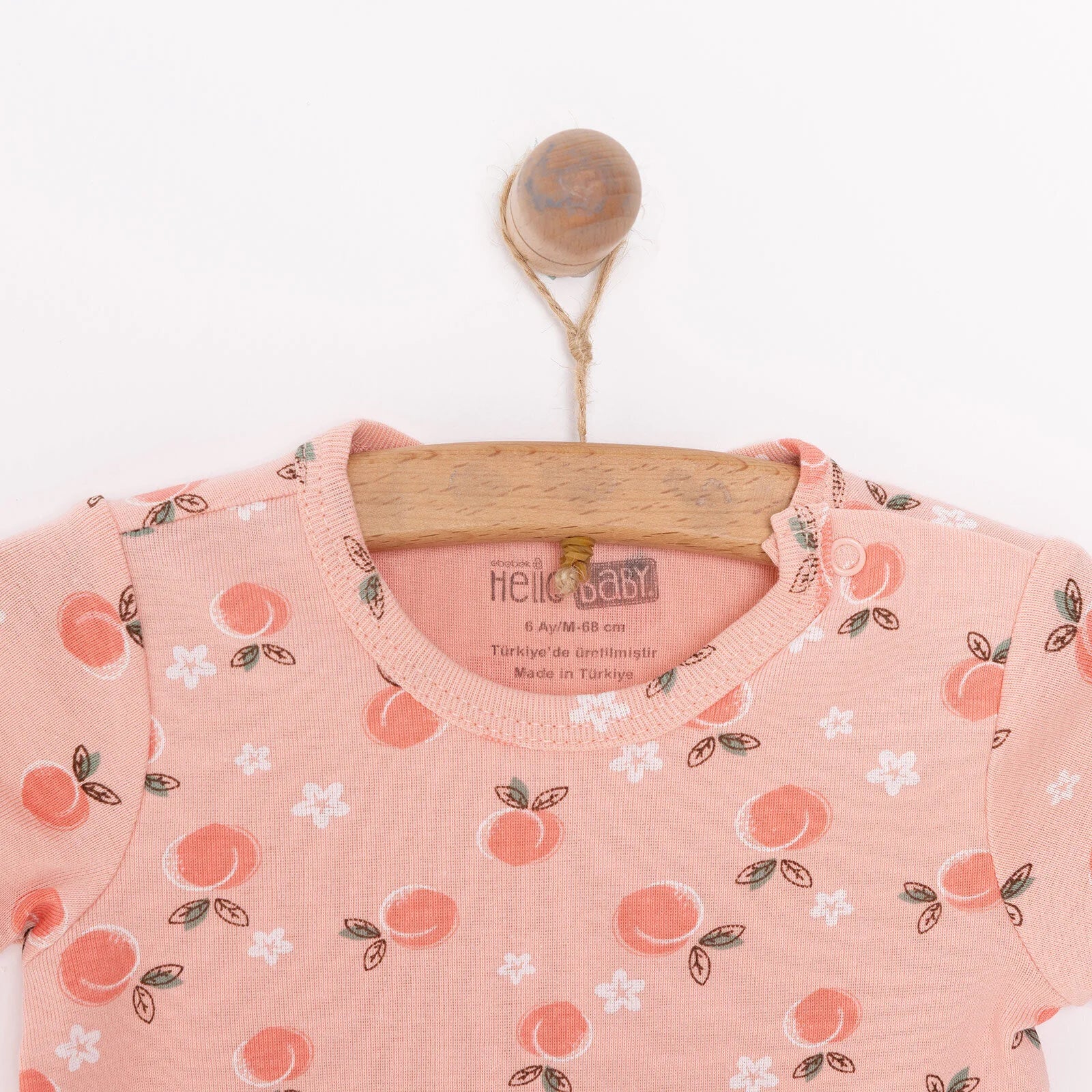 HelloBaby Baby Girl Short Sleeve Bodysuit 2 pcs - Pink - ebebek - Black Friday