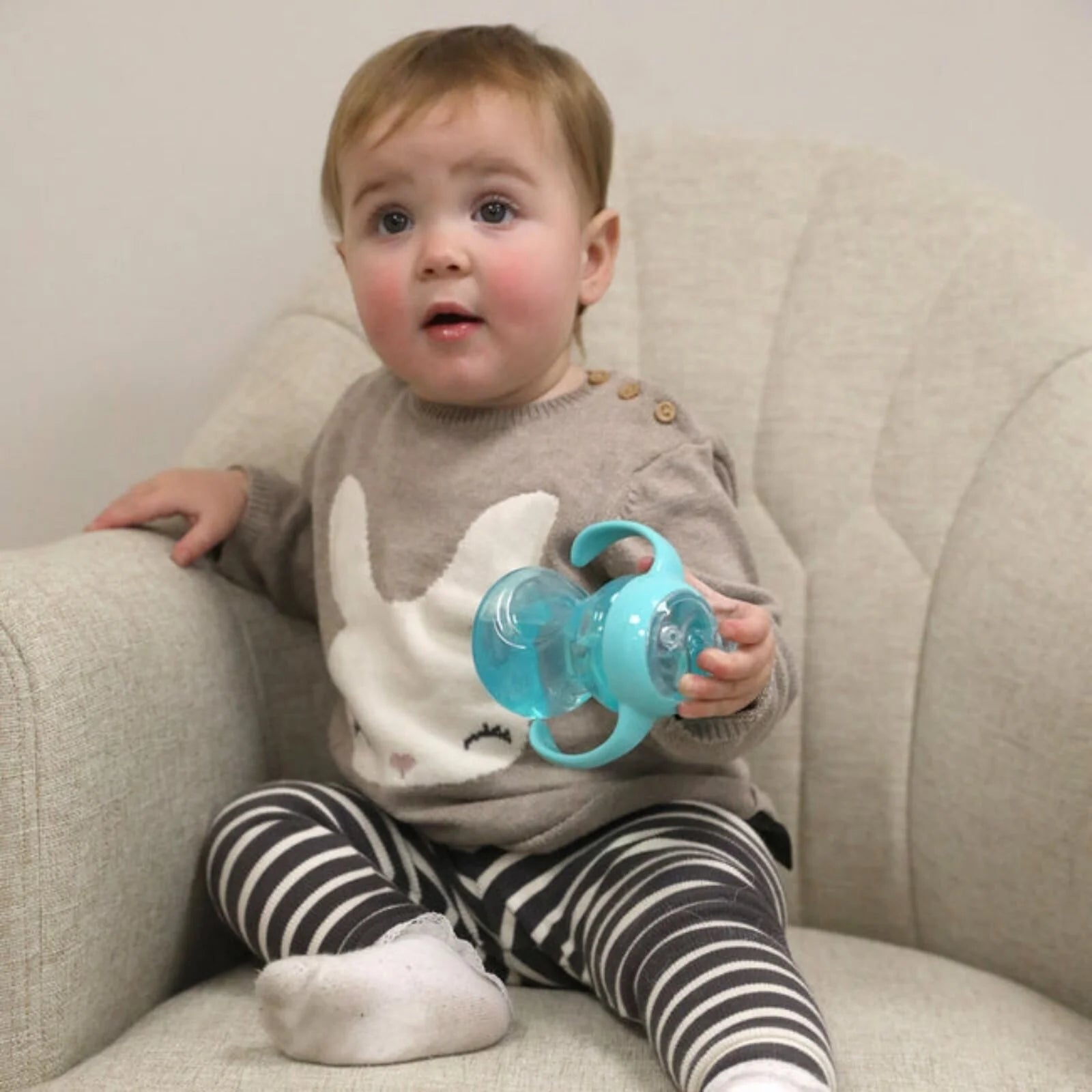 Nuby Mini Grip N' Sip Baby's First Handles Cup Pack of 1 - Nuby - ebebek