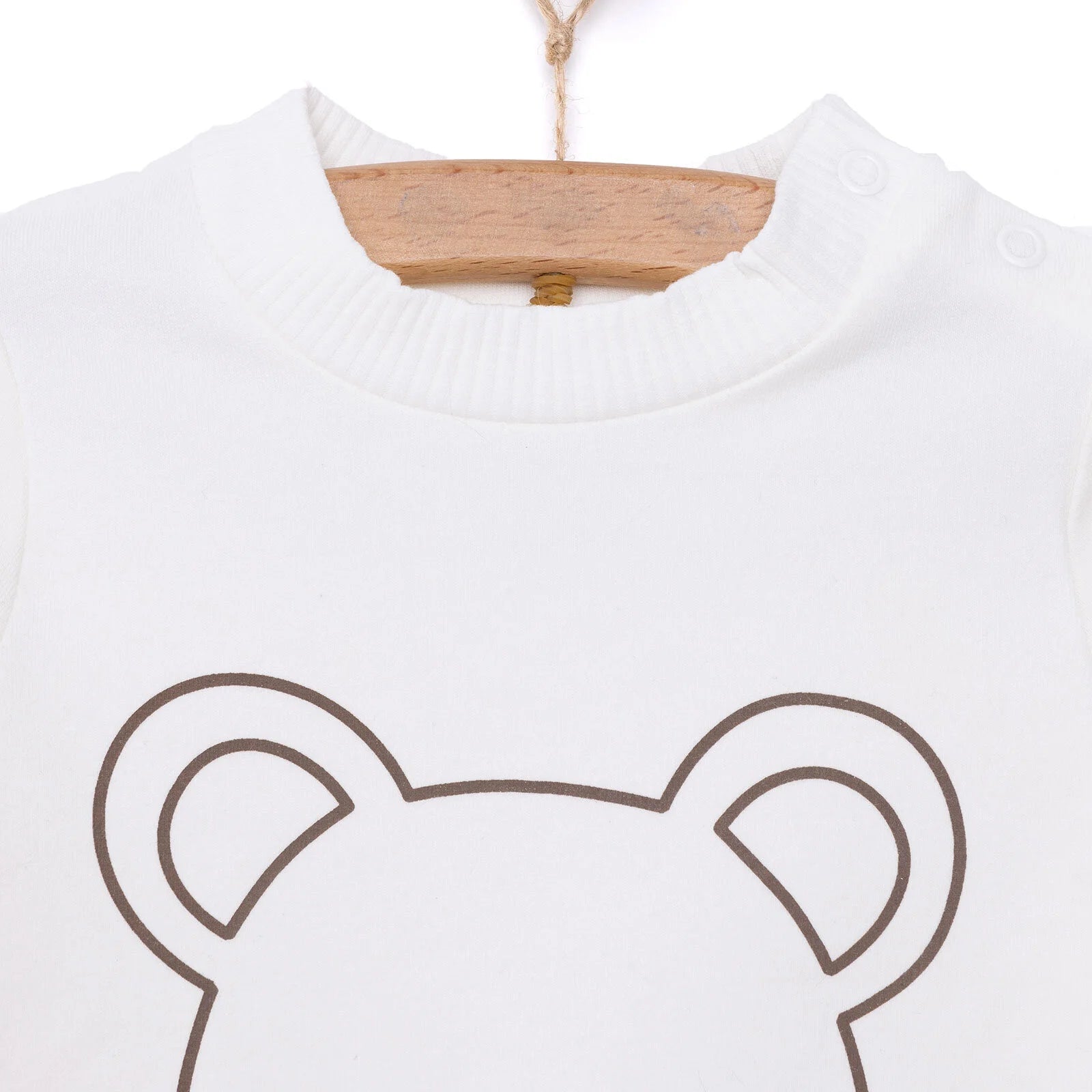 HelloBaby Newborn Girl Cat Printed Sweatshirt - ebebek - Black Friday