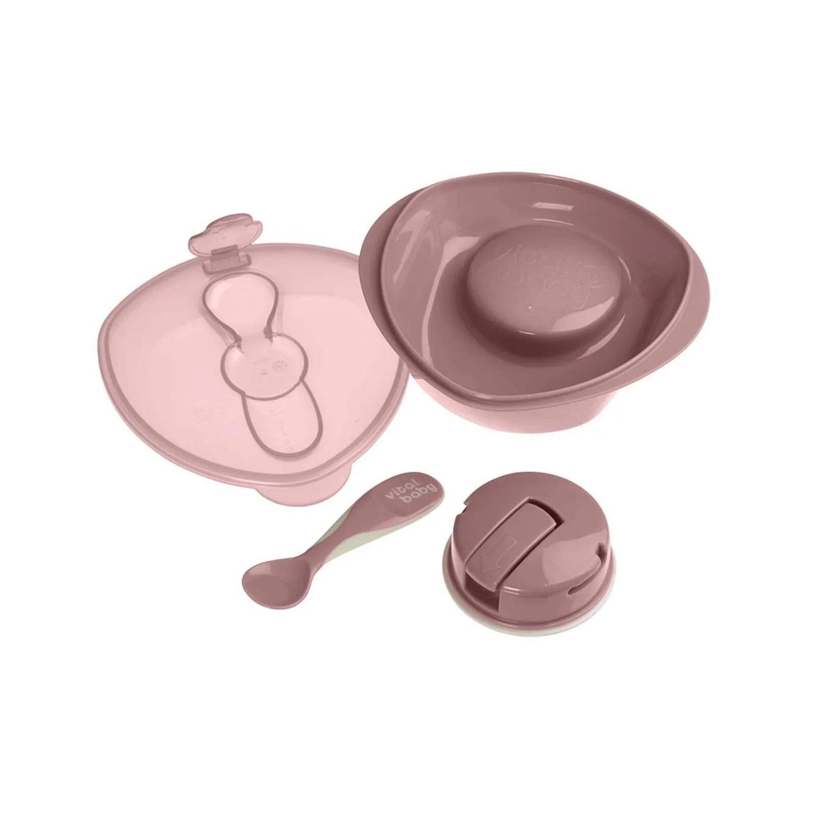 Vital Baby Nourish Power Suction Bowl - Natural Berry - ebebek - Black Friday