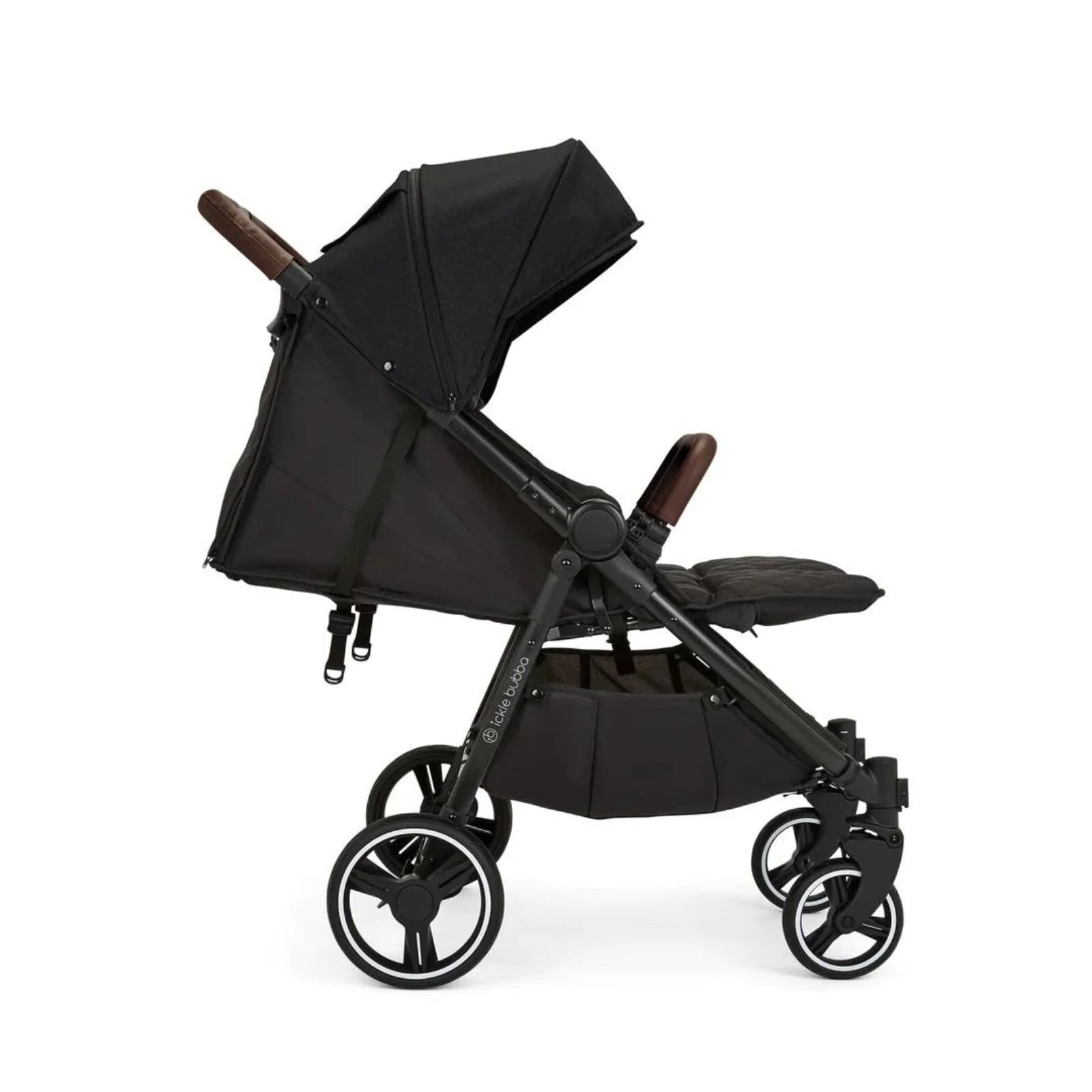 Ickle Bubba Venus Double Stroller - Black - Ickle Bubba - ebebek