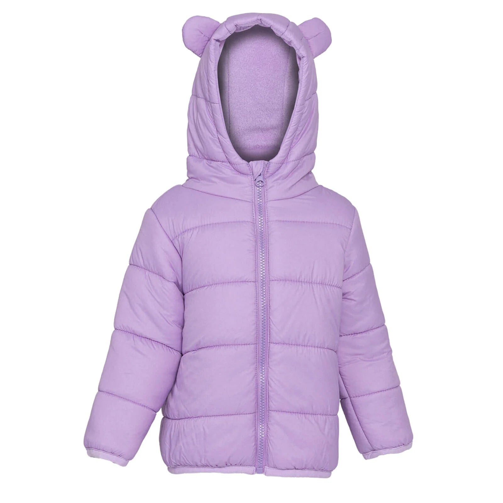 HelloBaby Basic Eared Hoodie Coat - Lilac - ebebek - Black Friday