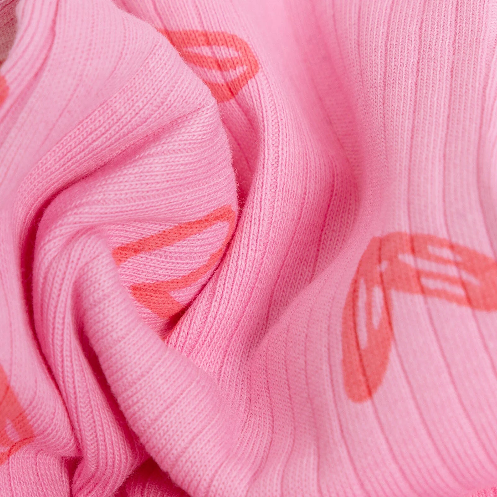 HelloBaby Girl Heart Patterned Flare Leggings - Pink - ebebek - Black Friday