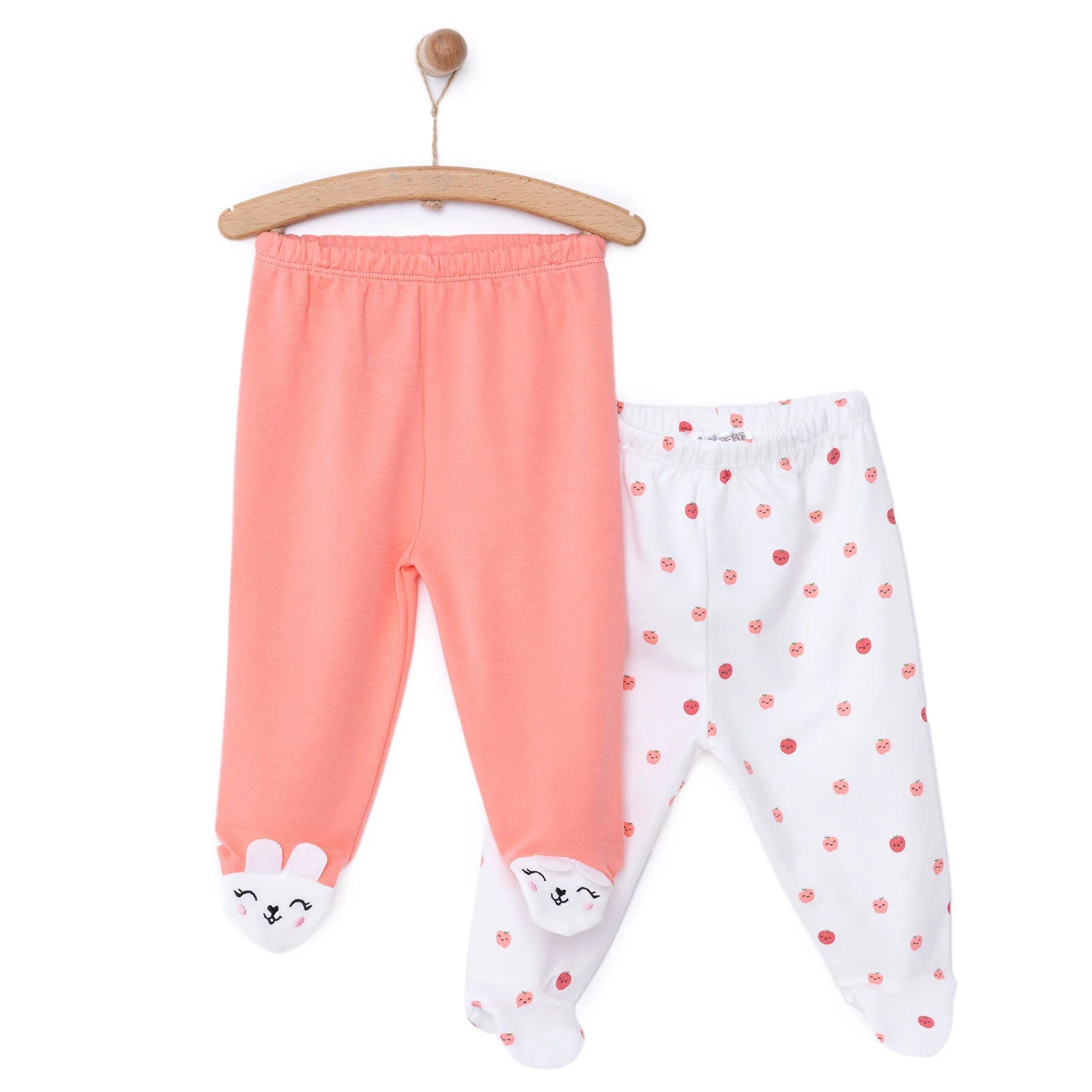 HelloBaby Newborn Baby Girl Embroidered - Coral - ebebek - Black Friday