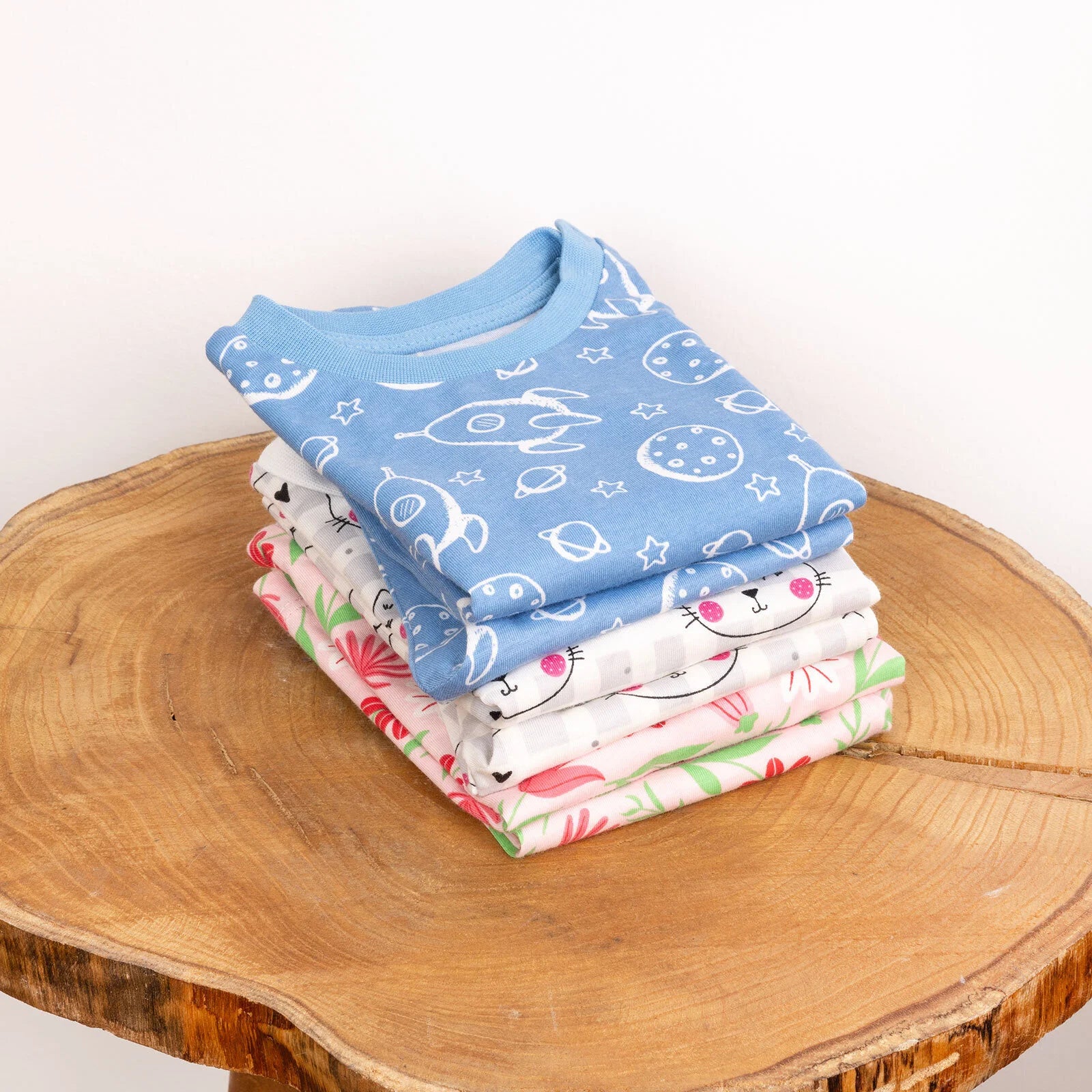 HelloBaby Boy Long Sleeve Pyjamas Set - Blue - ebebek - Black Friday