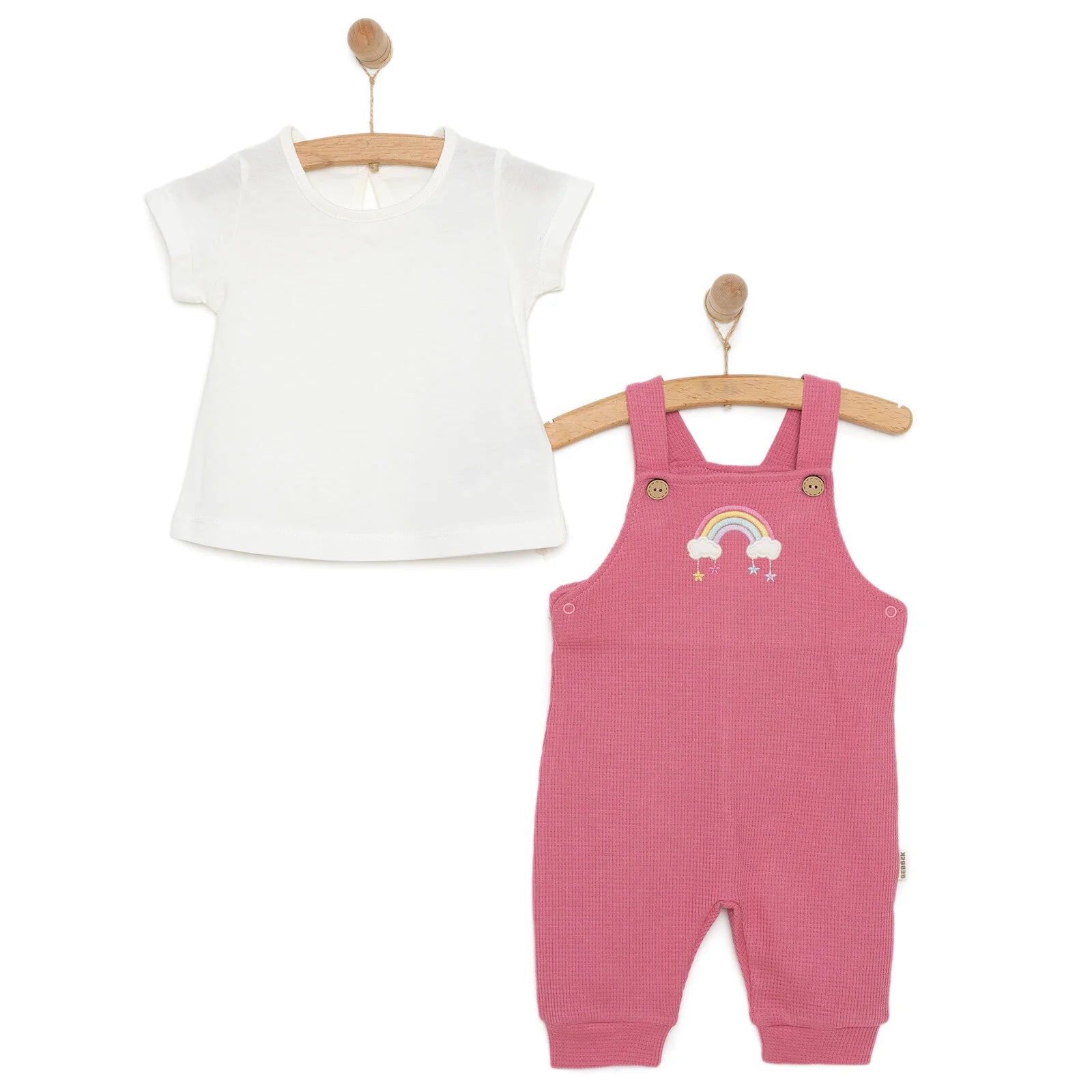 Bebbek Girl Overalls - T-shirt - Ecru - ebebek - Black Friday