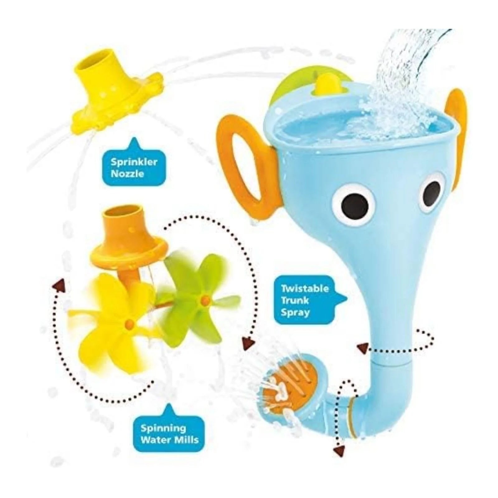 Yookidoo Fill 'N' Sprinkle FunElefun Bath Toy - ebebek - Black Friday