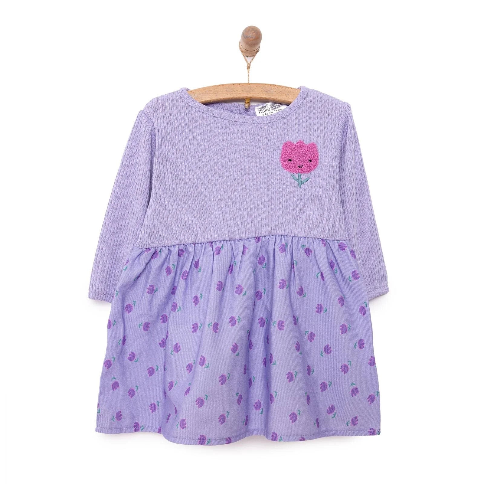 HelloBaby Baby Girl Dress - Purple - ebebek - Black Friday