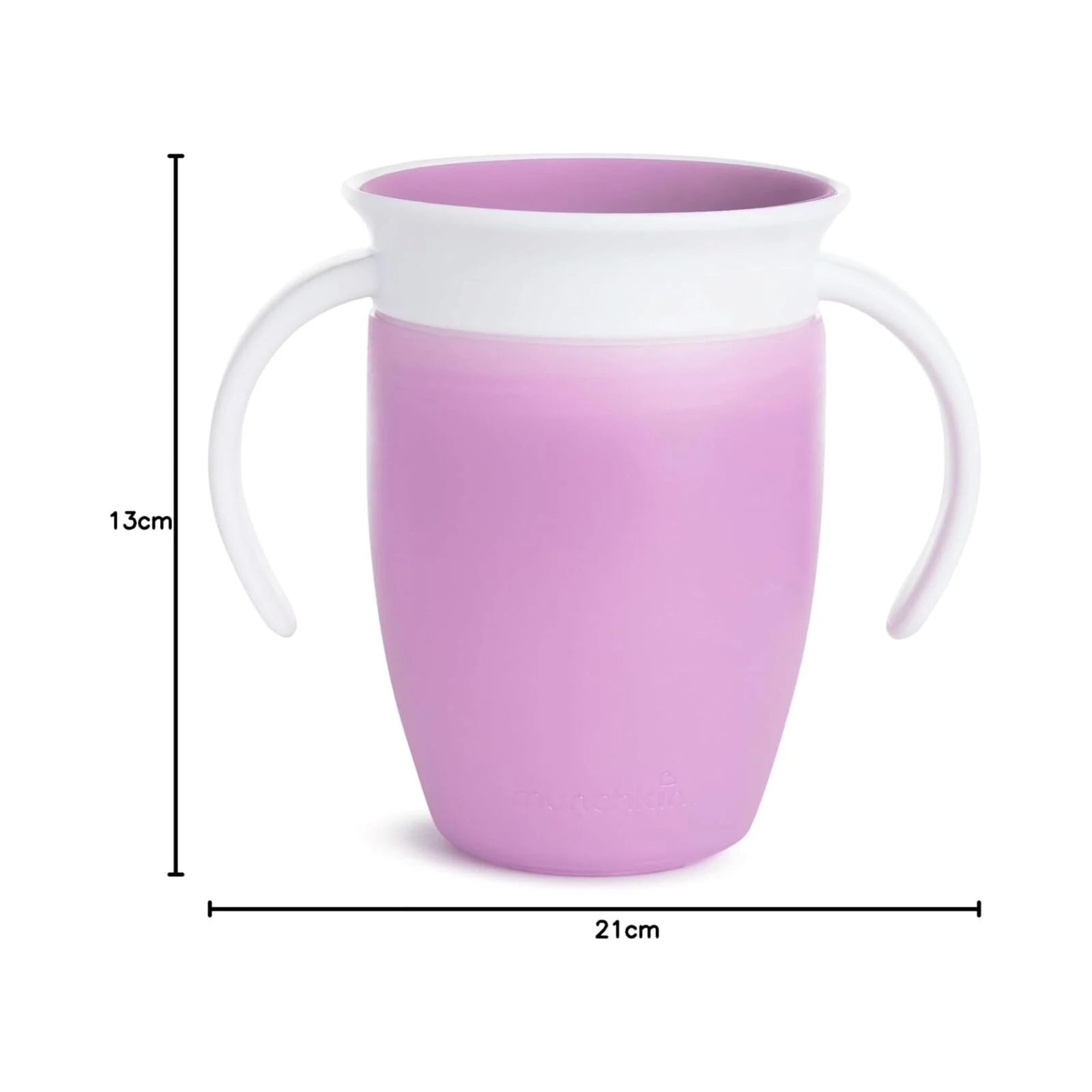 Munchkin Miracle 360 Trainer Cup 6+ months 207ml - Purple - ebebek - Black Friday