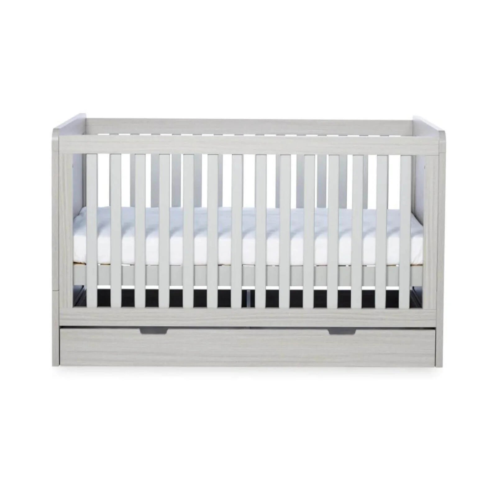 Ickle Bubba Pembrey Cot Bed & Under Drawer Ash Grey - Without Mattress - ebebek - Black Friday