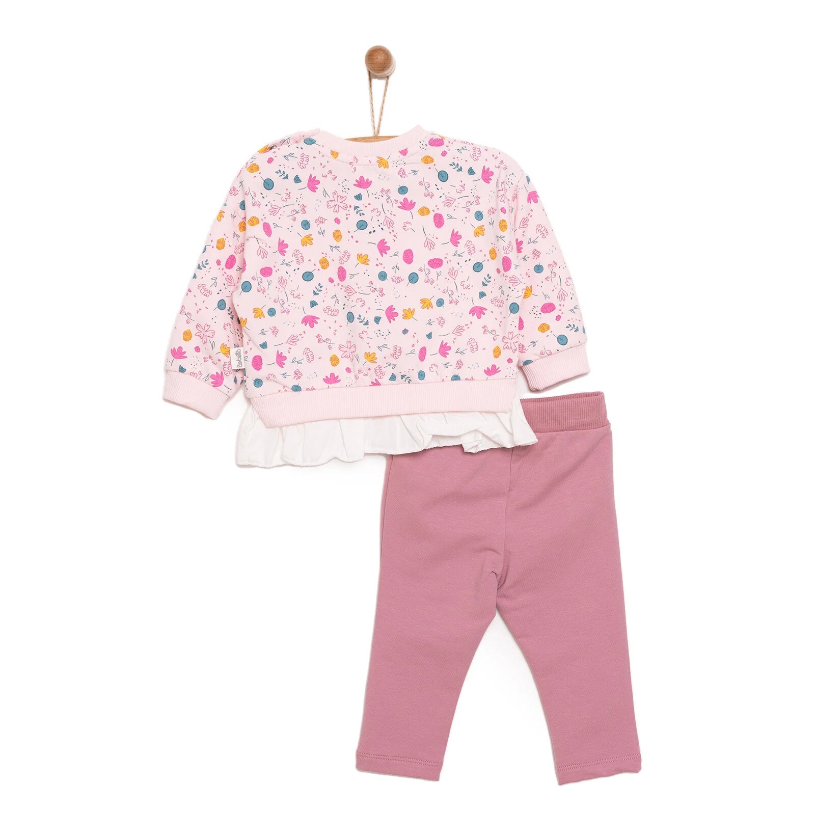 Bebetto Little Lady Girl Sweatshirt - Leggings - Pink - ebebek - Black Friday