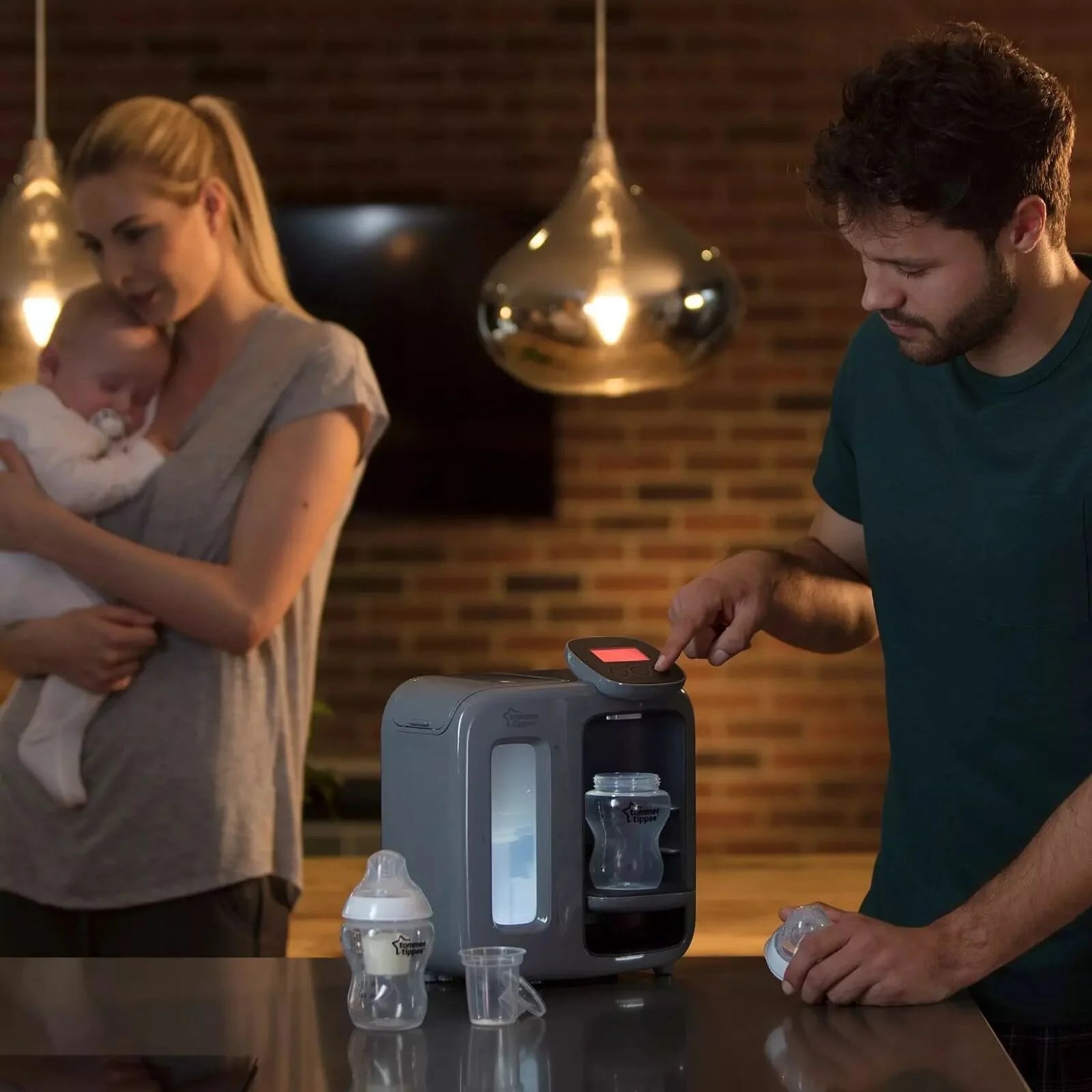 Tommee Tippee Perfect Prep Day & Night - Grey - ebebek - Black Friday