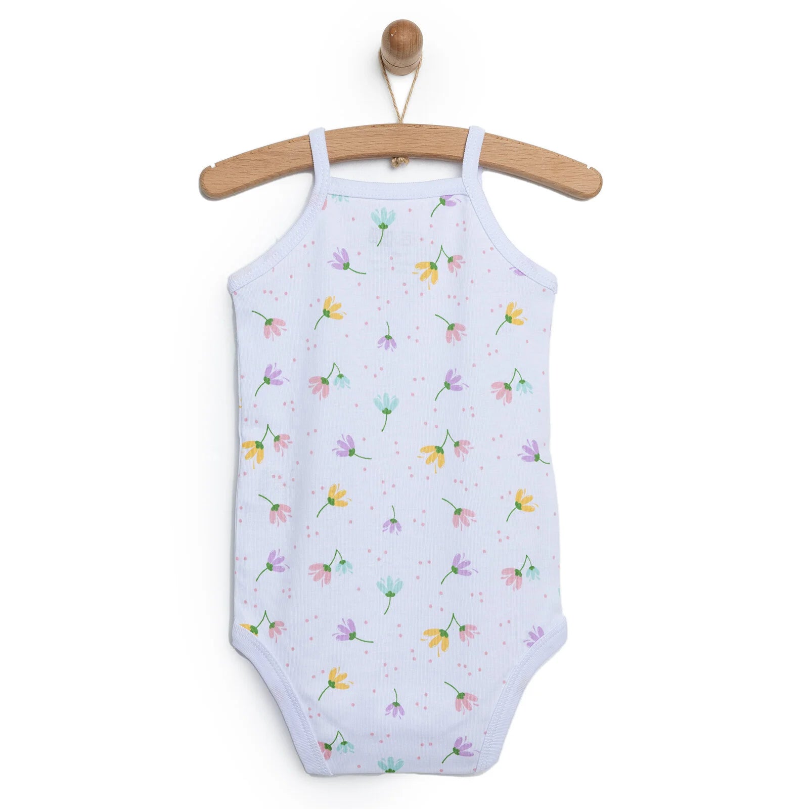 HelloBaby Rope Strap Bodysuit - White - ebebek - Black Friday