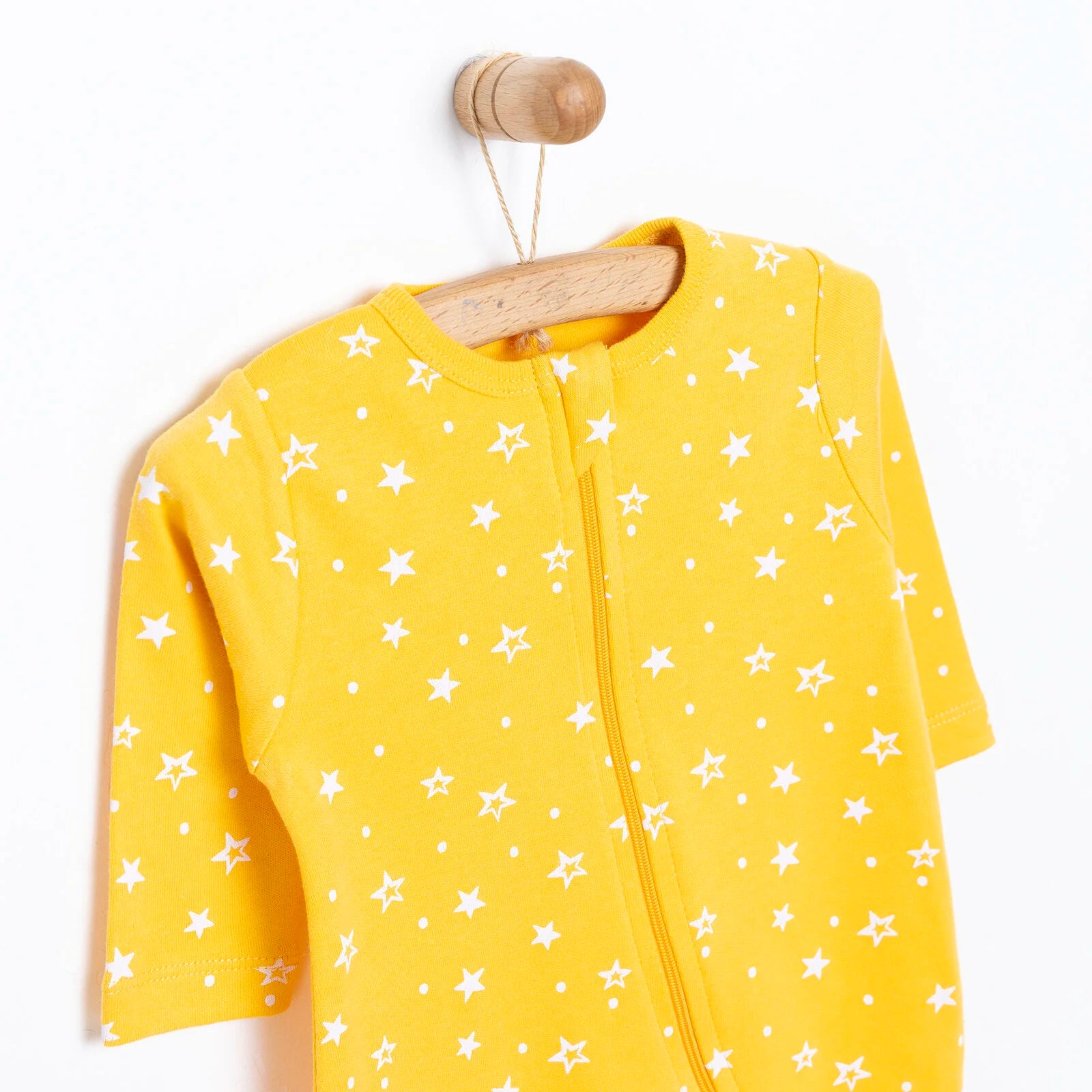 HelloBaby Newborn Footed Jumpsuit - Yellow - ebebek - Black Friday