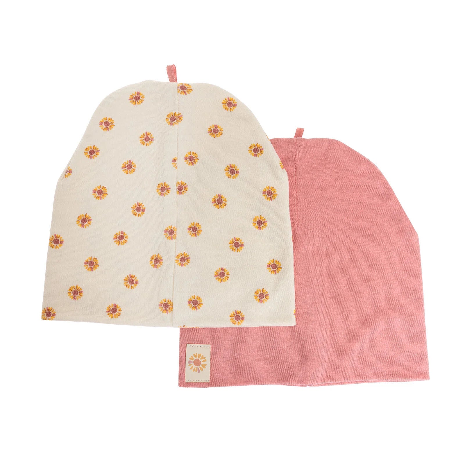 Little Plane Baby Girl 2 Pcs Beanies - Light Rose - ebebek - Black Friday