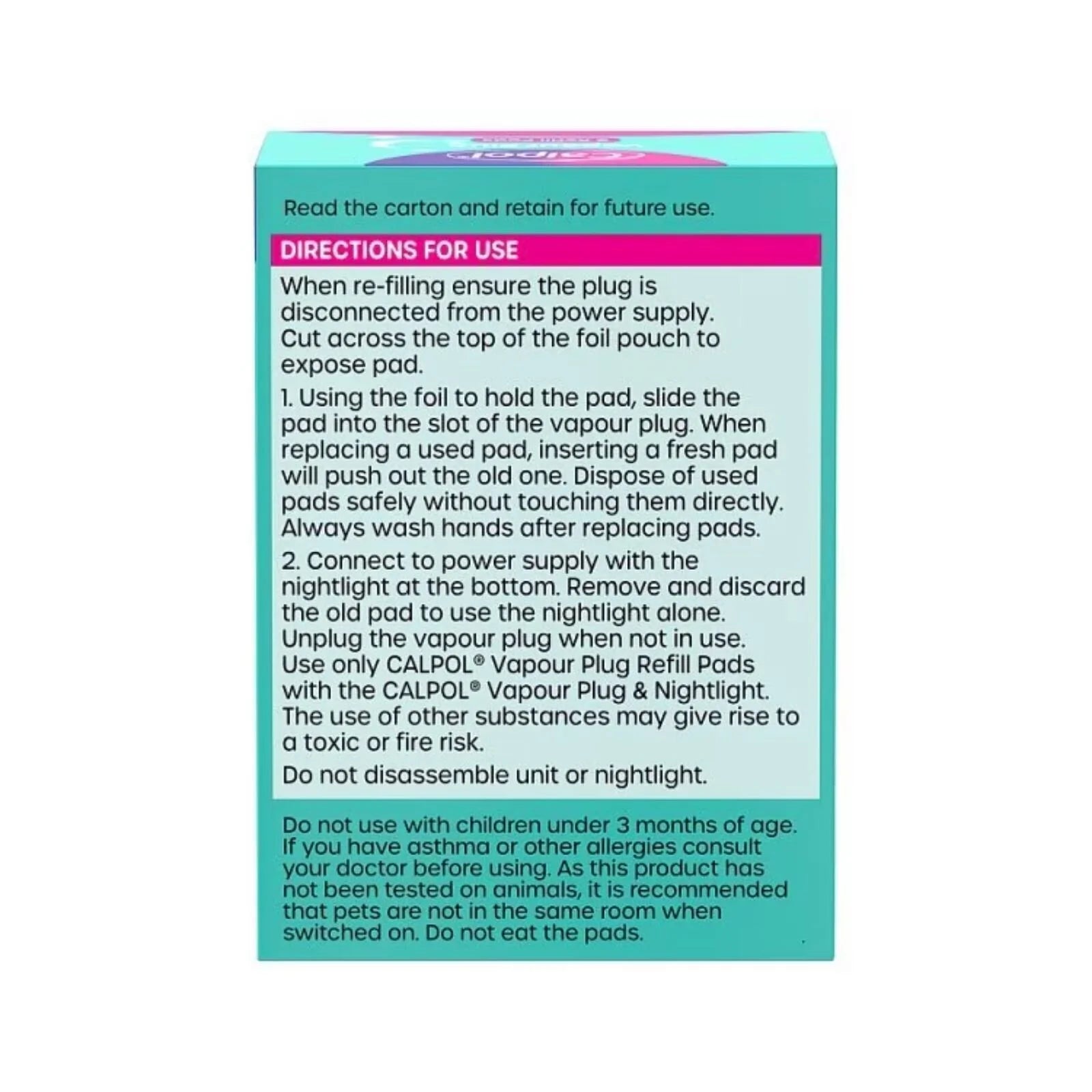 Calpol Vapour Plug Lavender and Chamomile 5 Refill Pads - ebebek - Black Friday