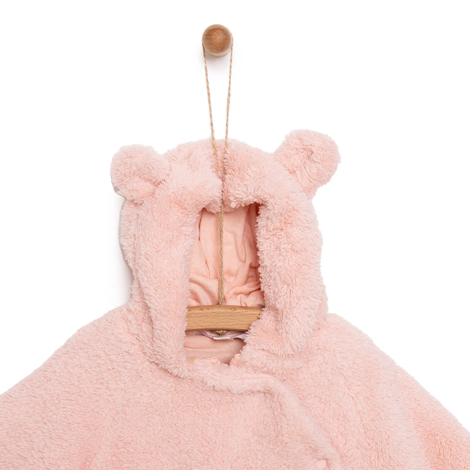 Midimod Newborn Girl Welsoft Footed Jumpsuit - Light Pink - ebebek - Black Friday