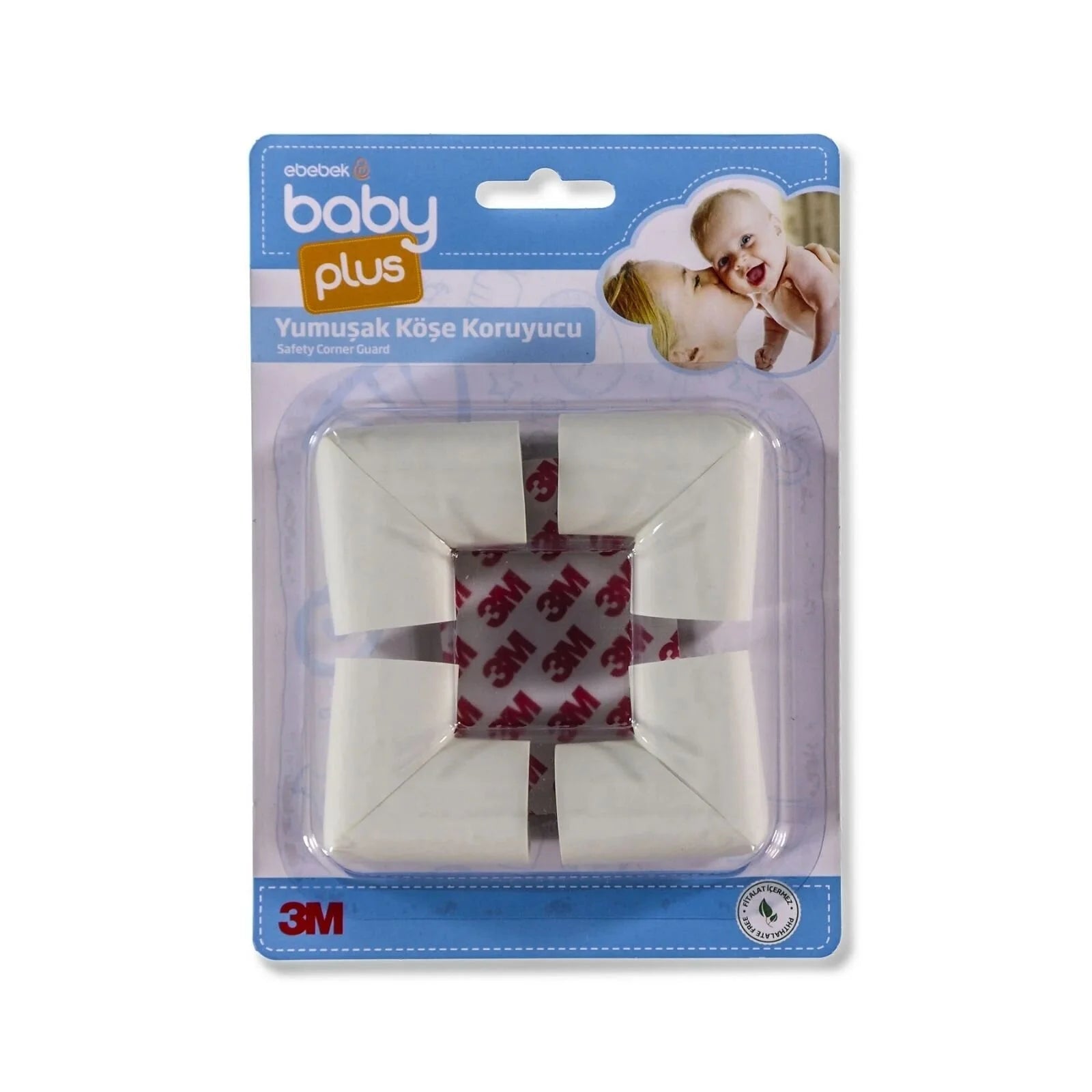 baby plus Soft Corner Protector Pack of 4 - White - ebebek - Black Friday