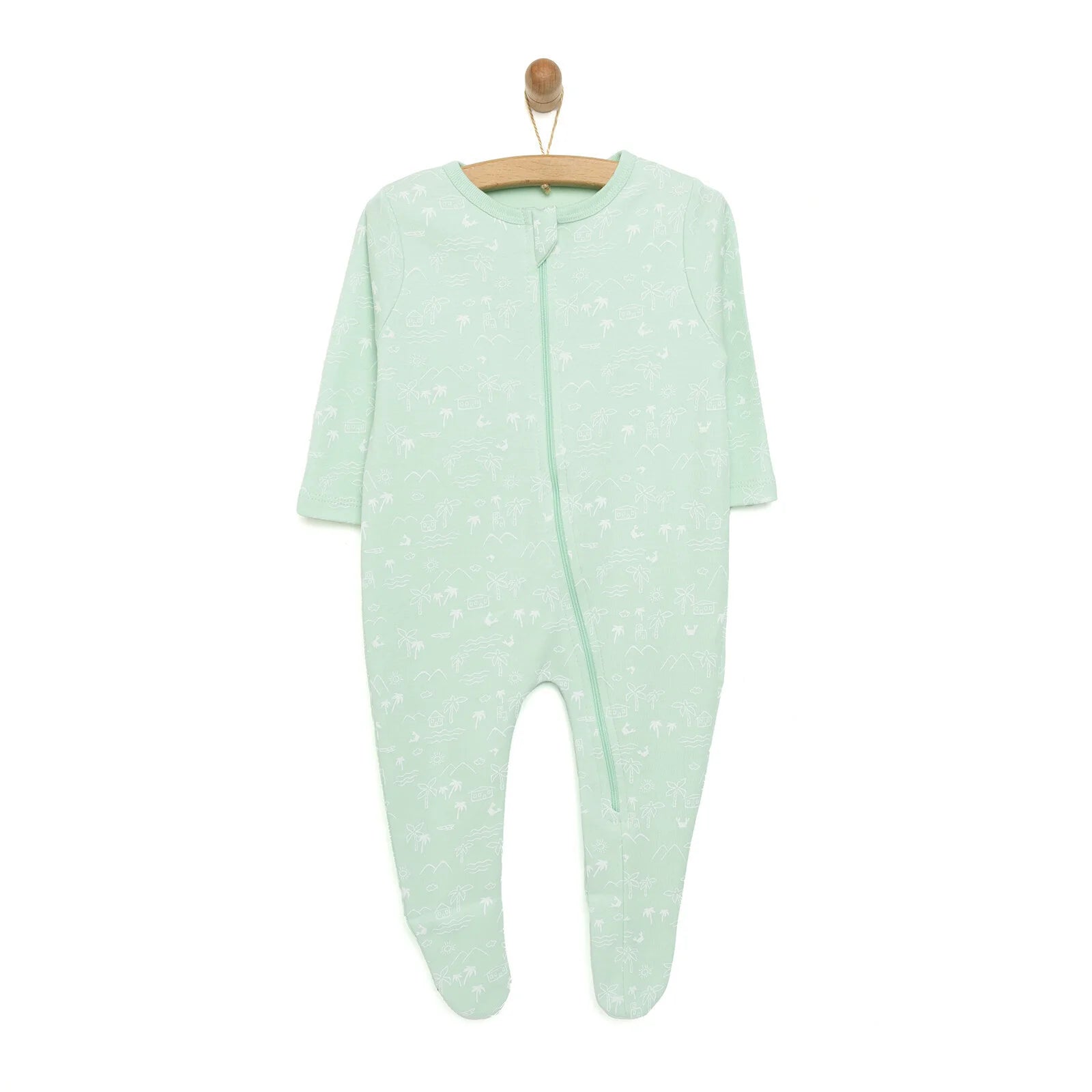 HelloBaby Newborn Baby Footed Jumpsuit - Multicolour - ebebek - Black Friday