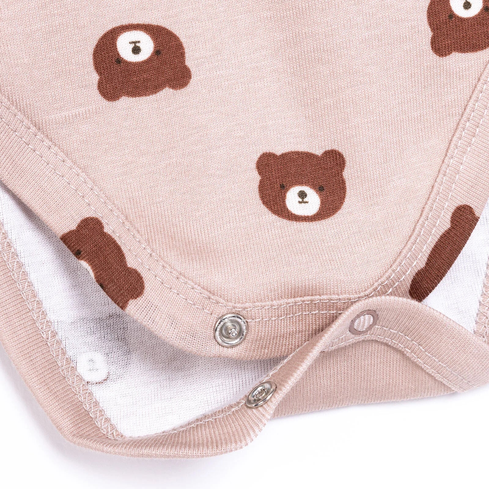 HelloBaby Short Sleeve Body 2 Pcs - Brown - ebebek - Black Friday