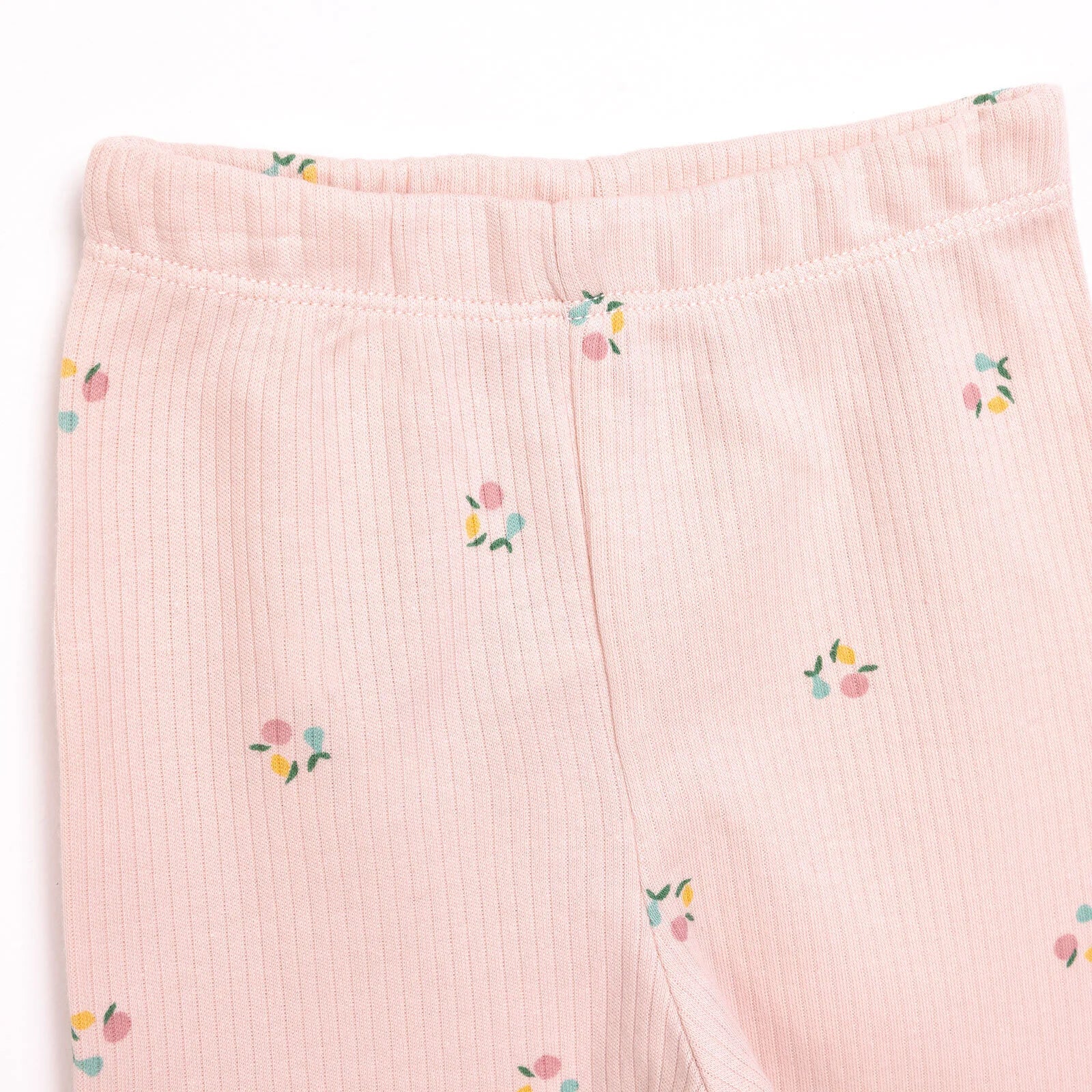 Bebetto Pink Pear Girl Tshirt - Leggings - Ecru - ebebek - Black Friday