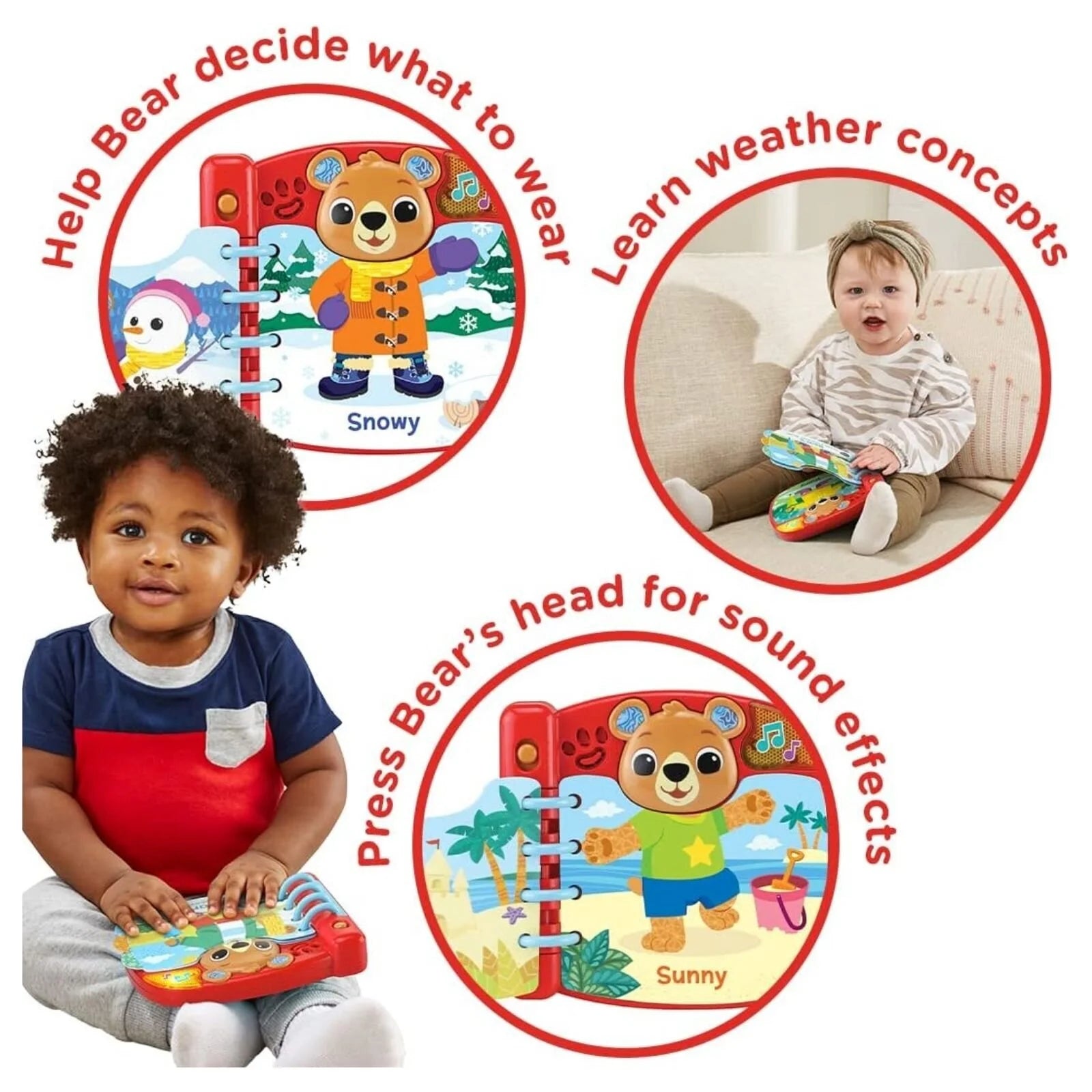 VTech Four Seasons Dress - Up Book - ebebek - Black Friday