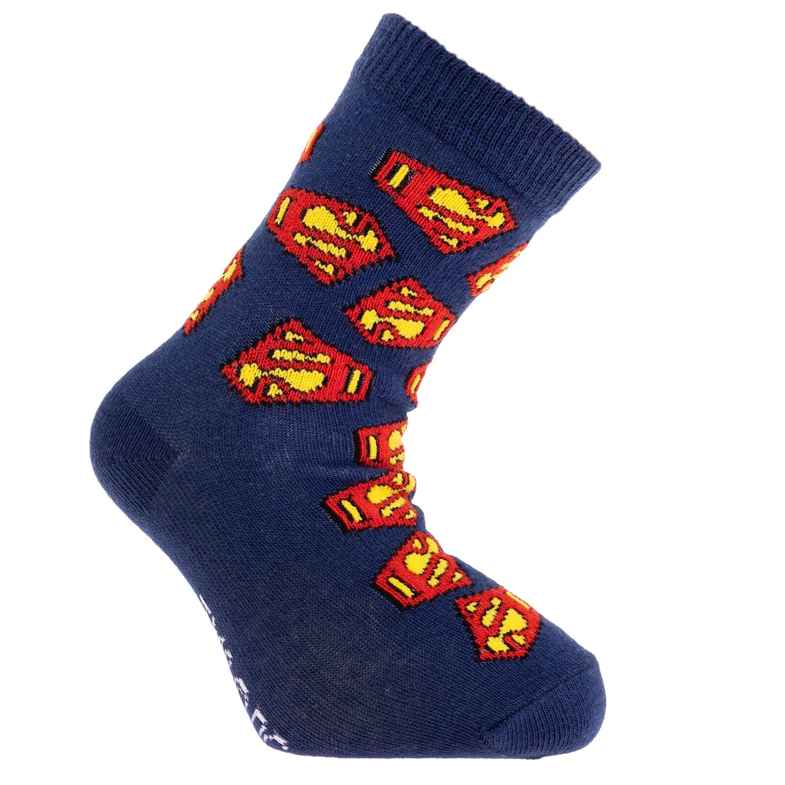 Warner Bros Superman Boy 3Pcs Socks - Navy Blue - ebebek - Black Friday