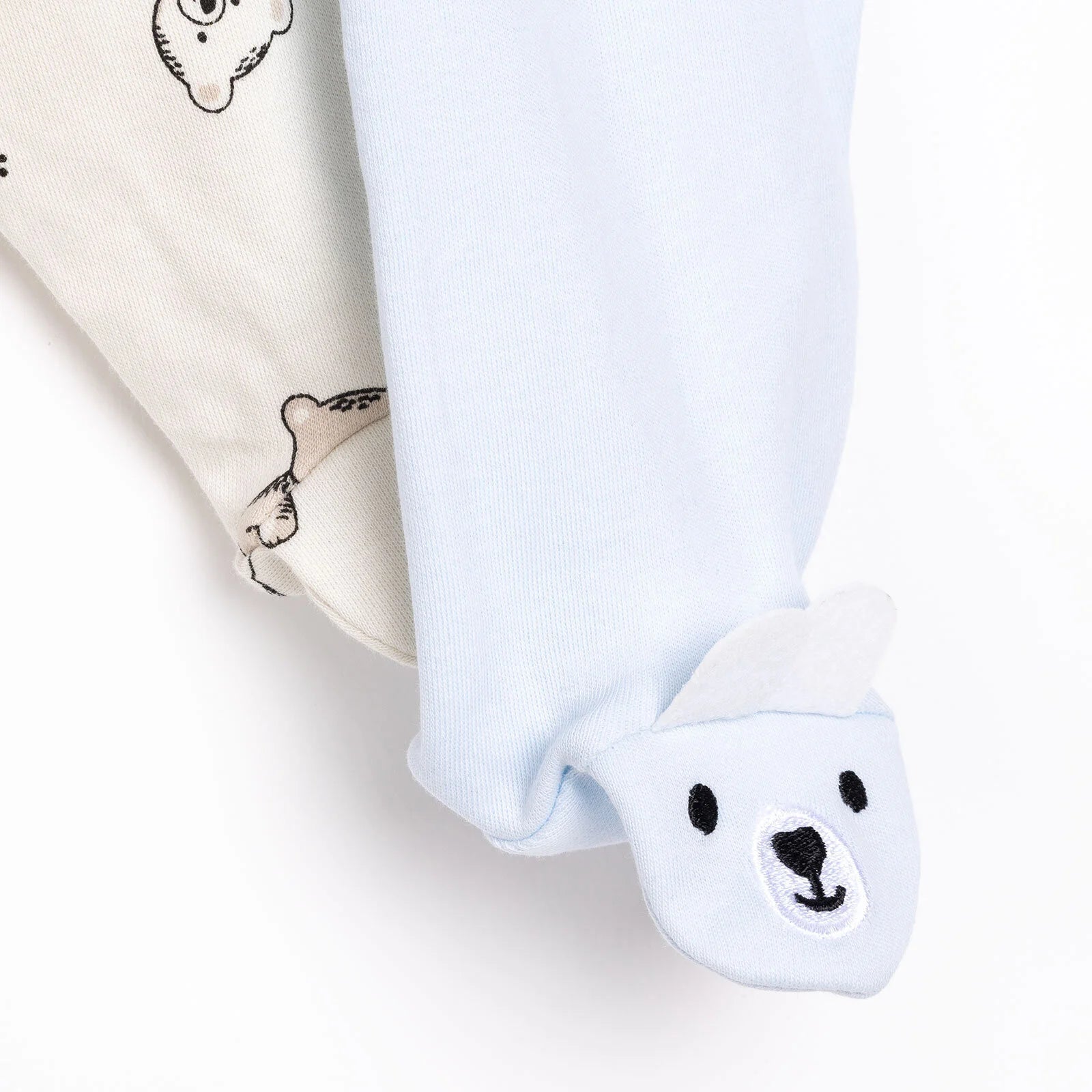 HelloBaby Newborn Footed Bottom - Blue - ebebek - Black Friday