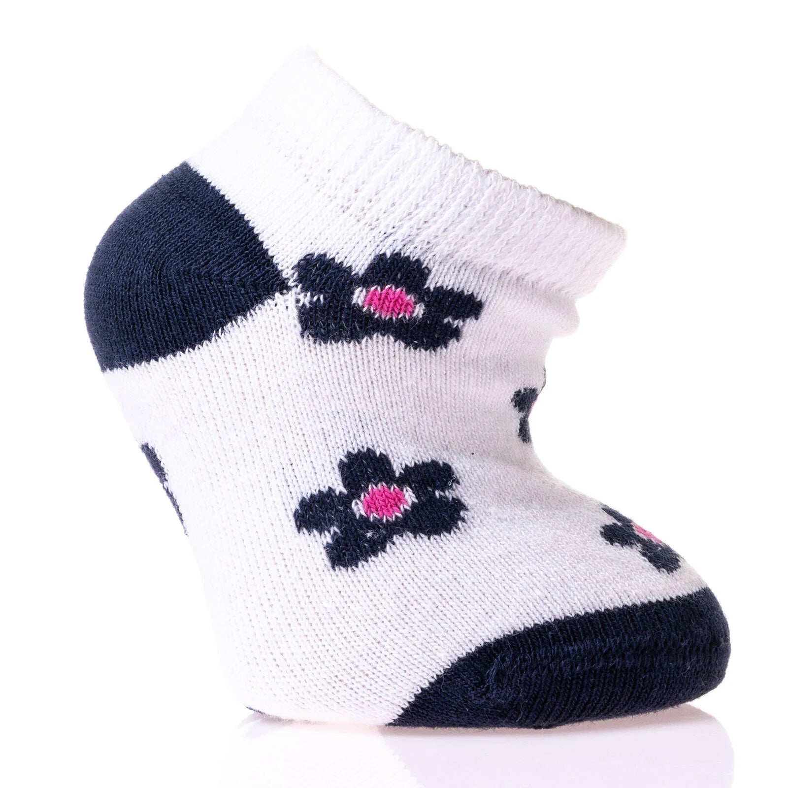 HelloBaby Baby Girl Flower Patterned Socks 3 Pcs - Yellow - ebebek - Black Friday
