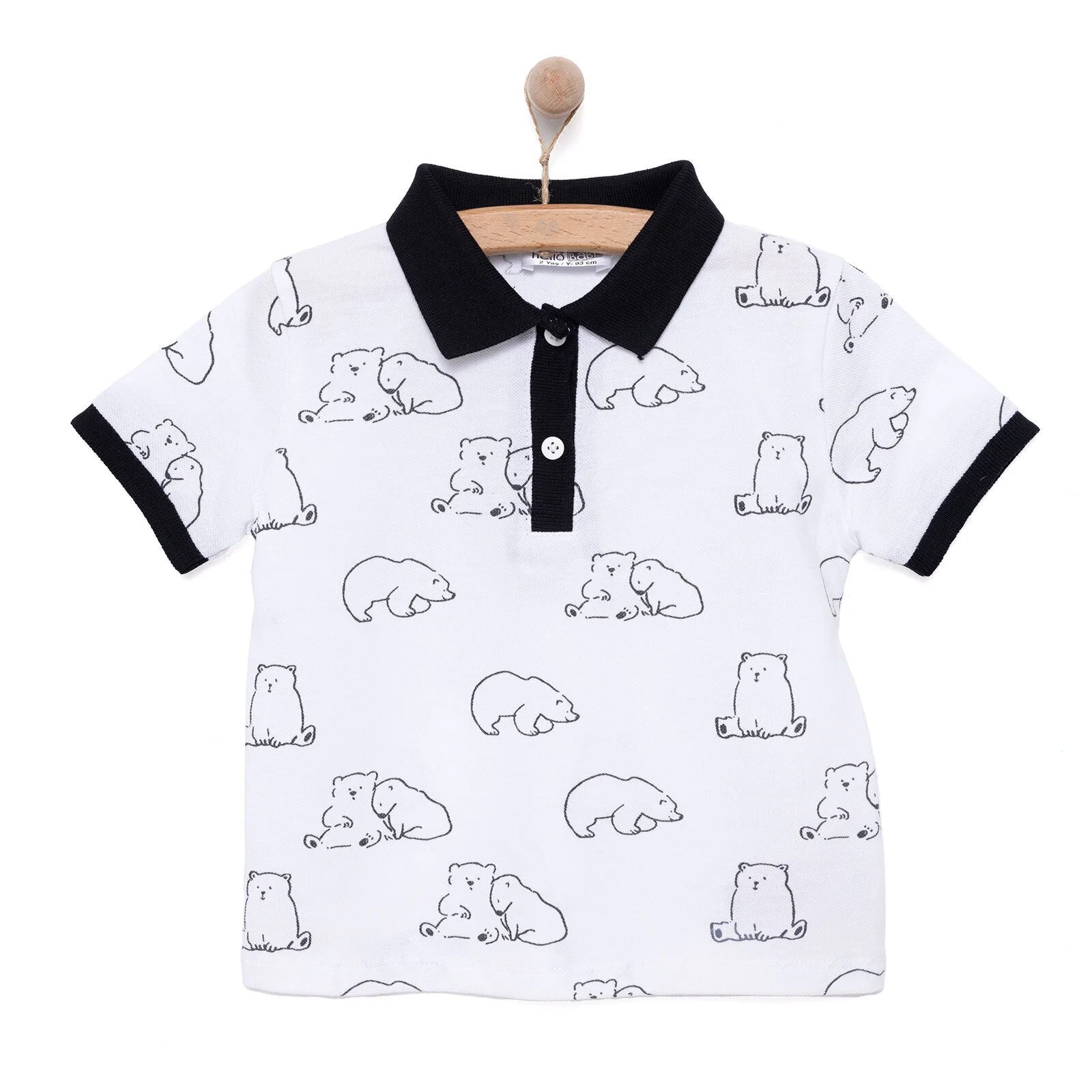 HelloBaby Cool Boy Boy T-shirt - Ecru - ebebek - Black Friday