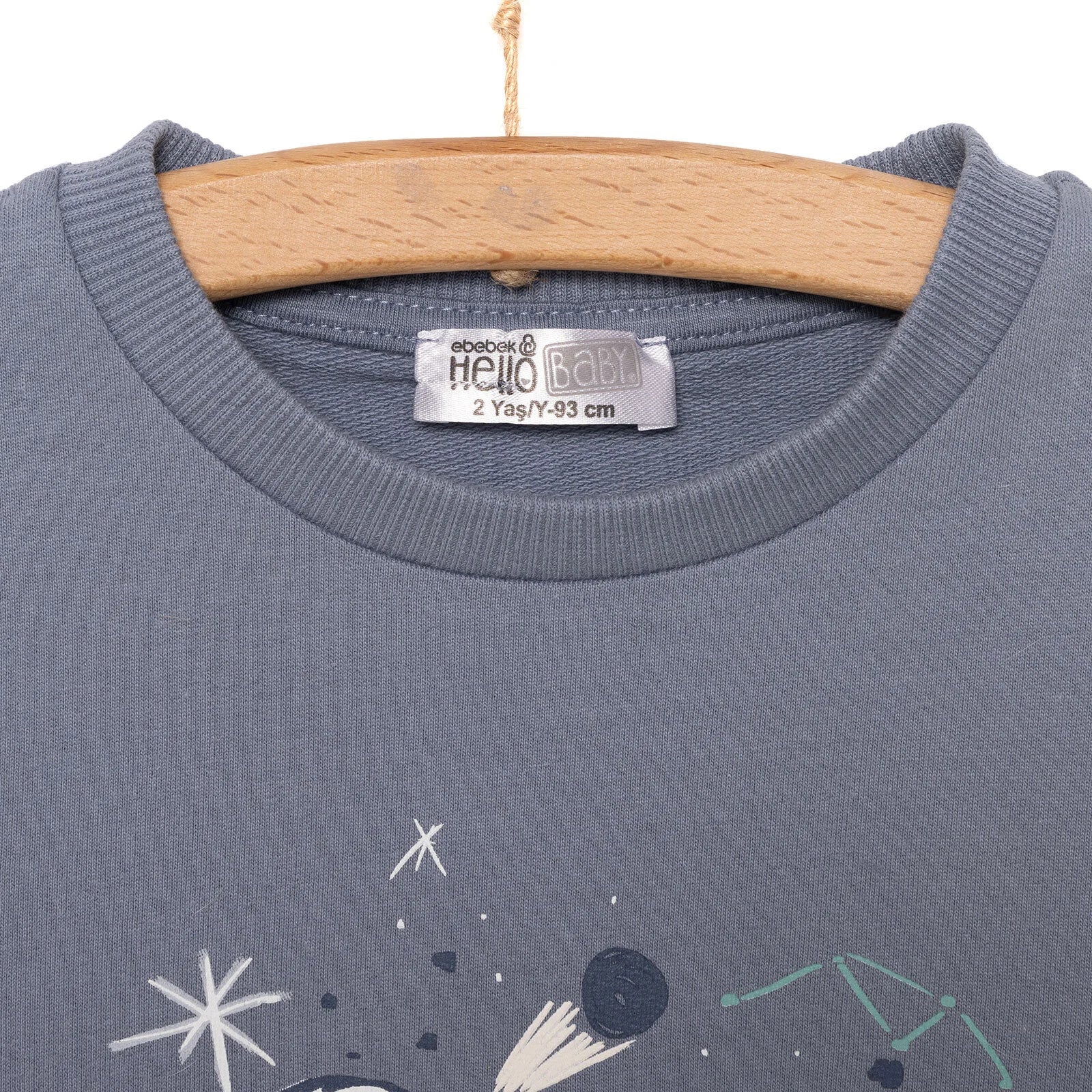 HelloBaby SPACE Boy Jogging Set - Grey - ebebek - Black Friday