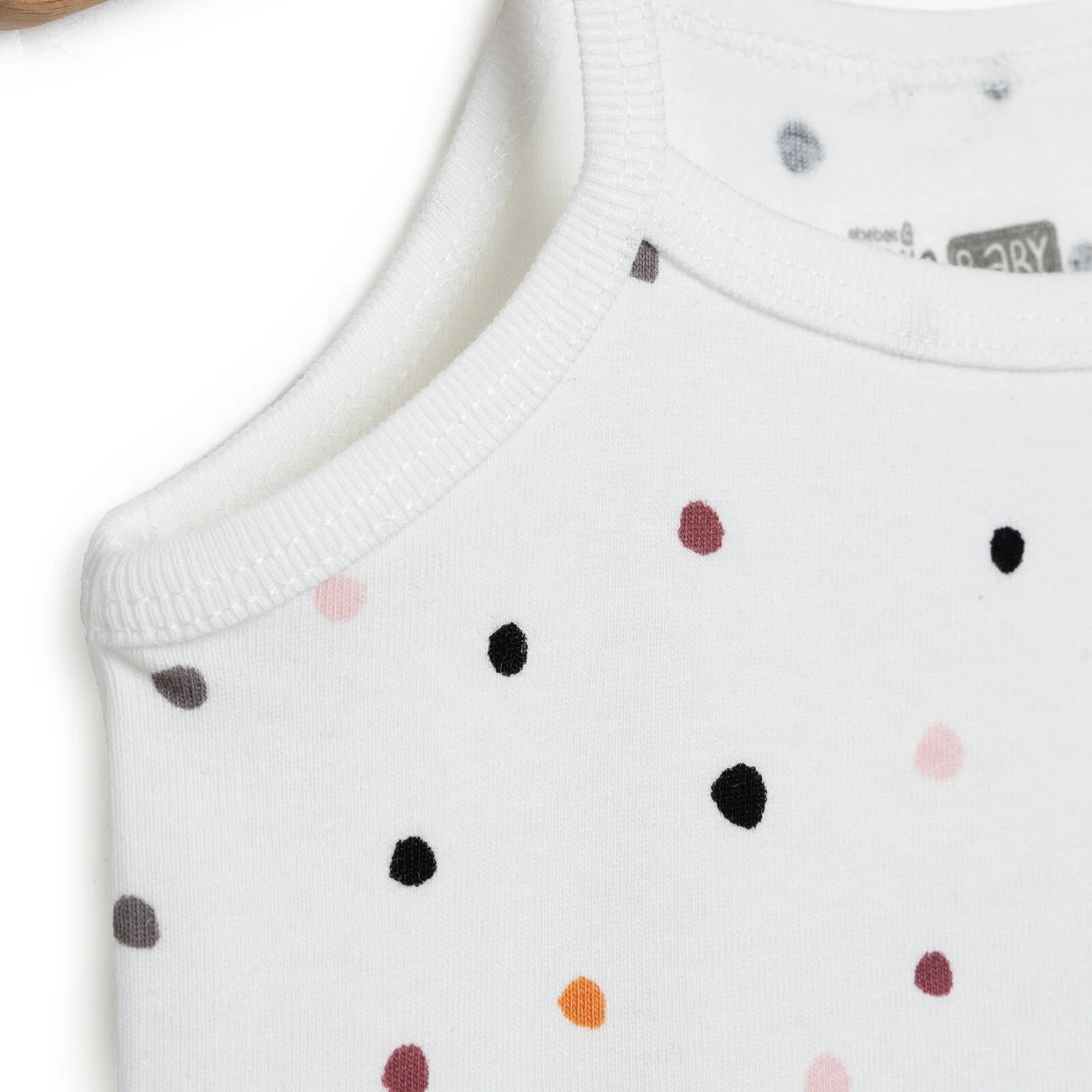 HelloBaby Rope Strap Bodysuit - Ecru - ebebek - Black Friday