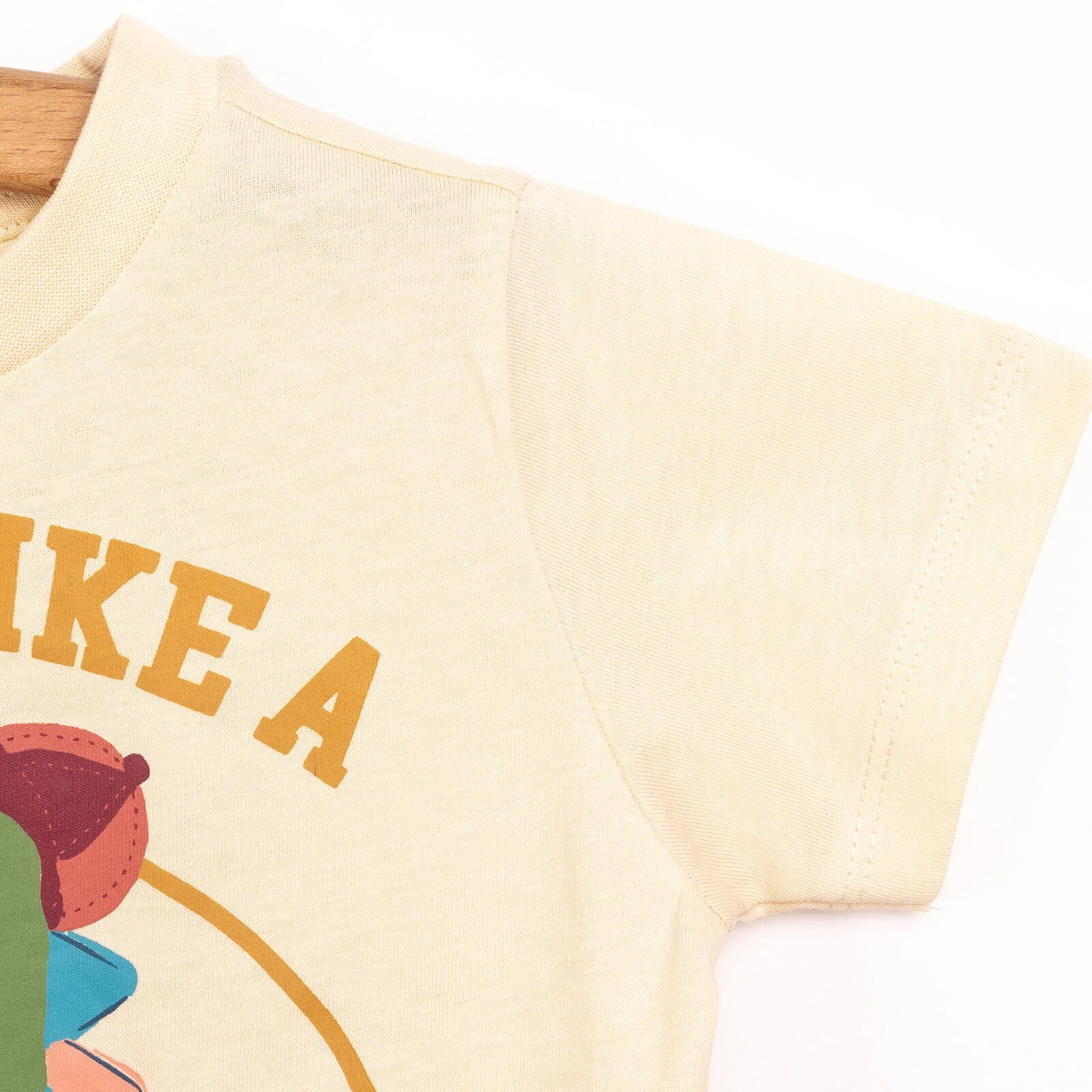 HelloBaby Basic Boy Tshirt Short - Light Brown - ebebek - Black Friday