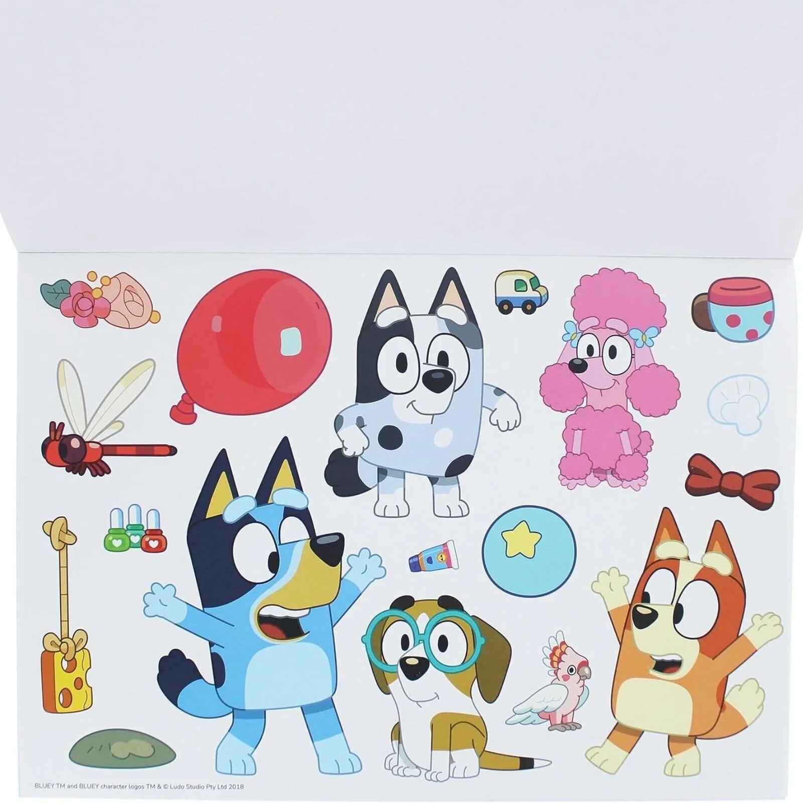 Bluey A4 Colouring Pad - ebebek - Black Friday