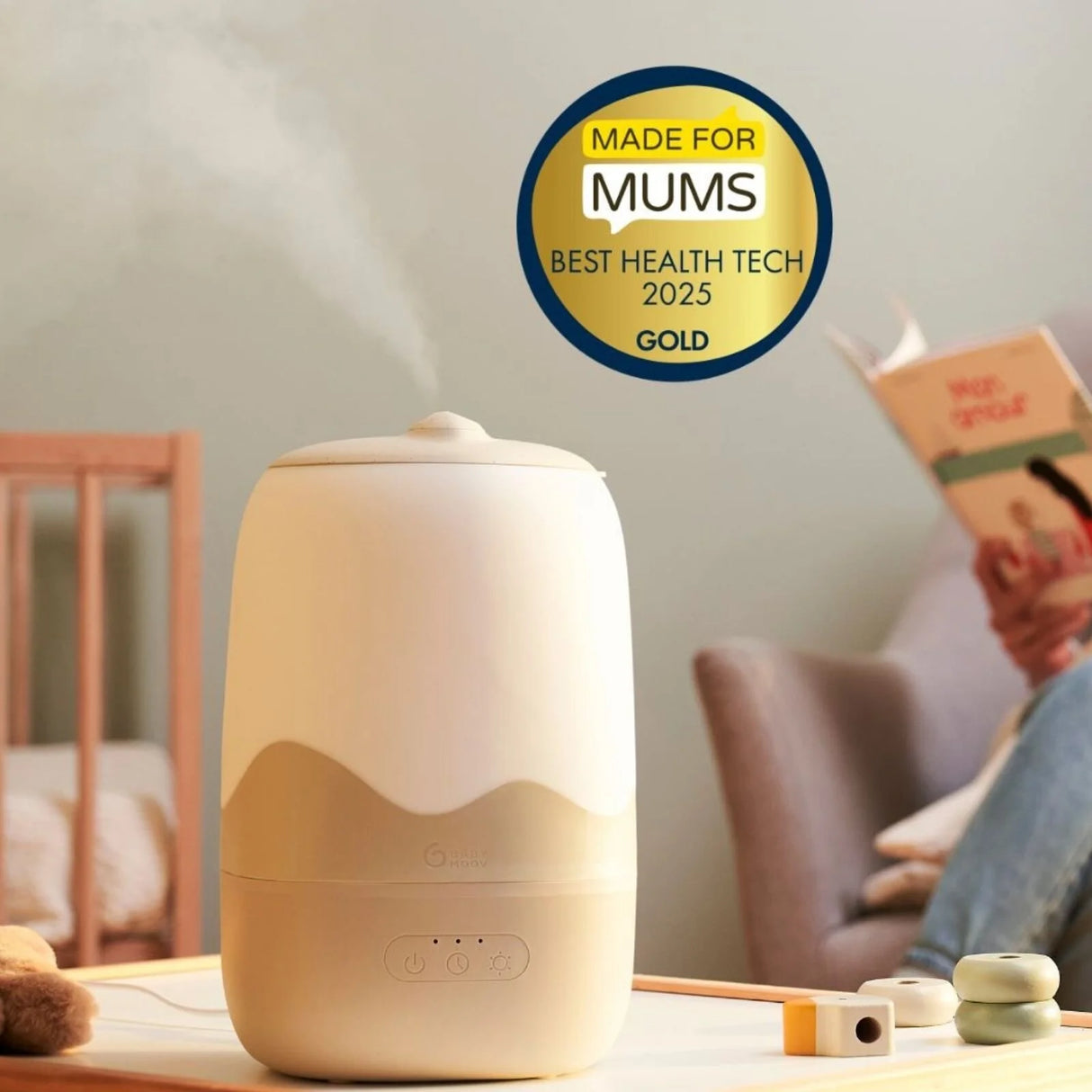 Babymoov Wave Humidifier with Cleaning Brush - ebebek - Black Friday