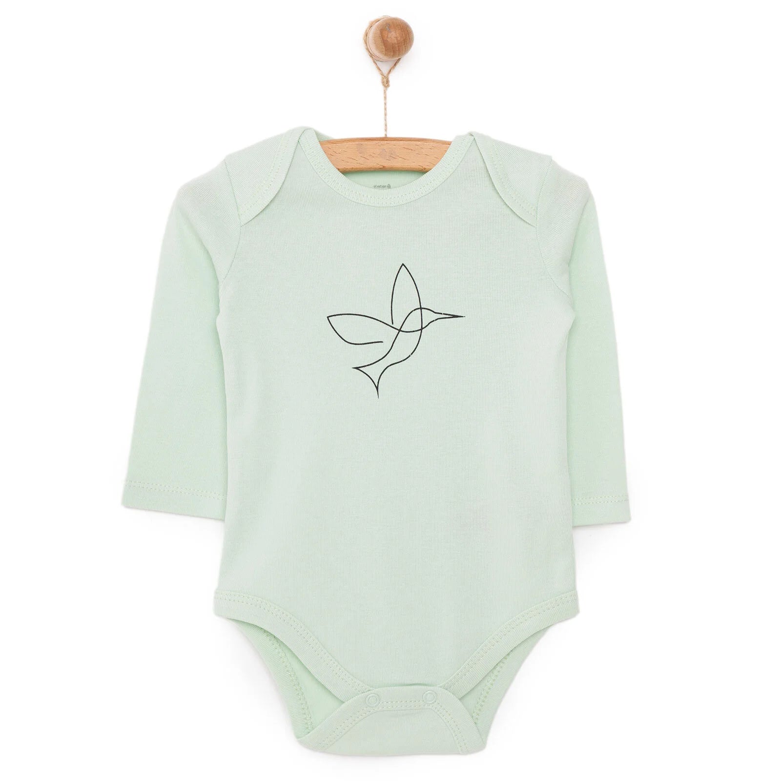 HelloBaby Girl Long Sleeve Bodysuit - Multicolour - ebebek - Black Friday