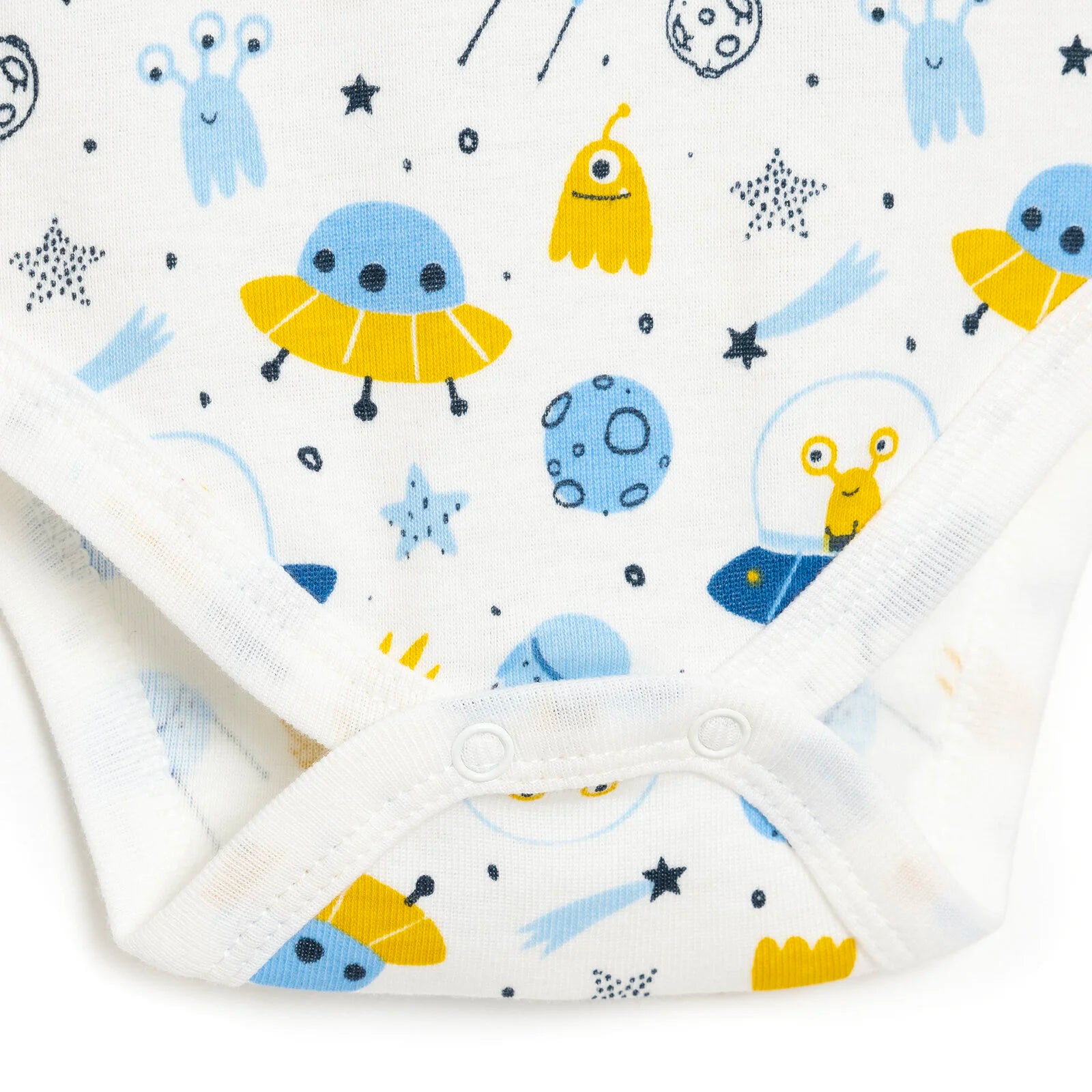 HelloBaby Baby Boy Short Sleeve Body - White - ebebek - Black Friday