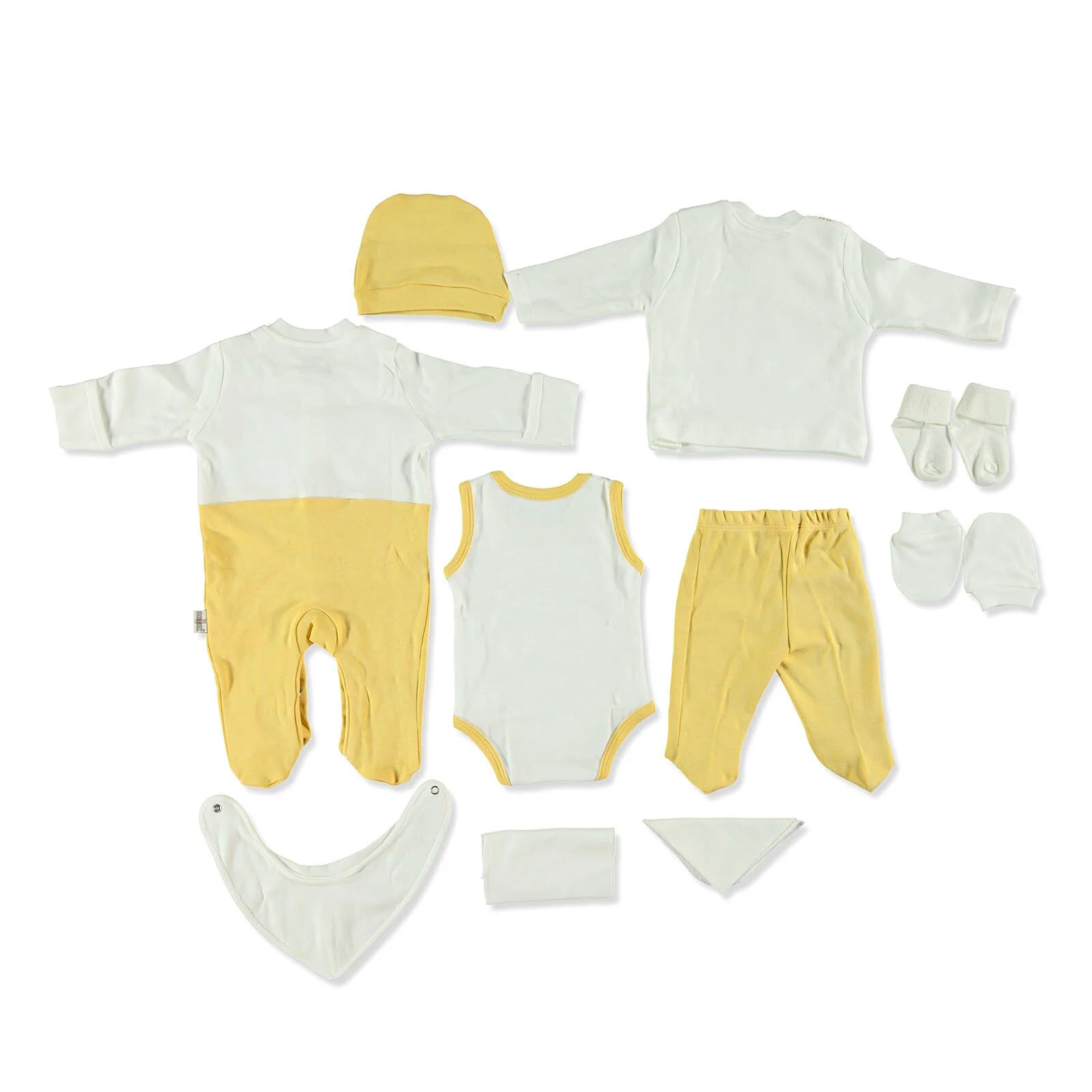 Bebbek Baby Boy 10 Pcs Newborn Starter Set - Light Brown - ebebek - Black Friday