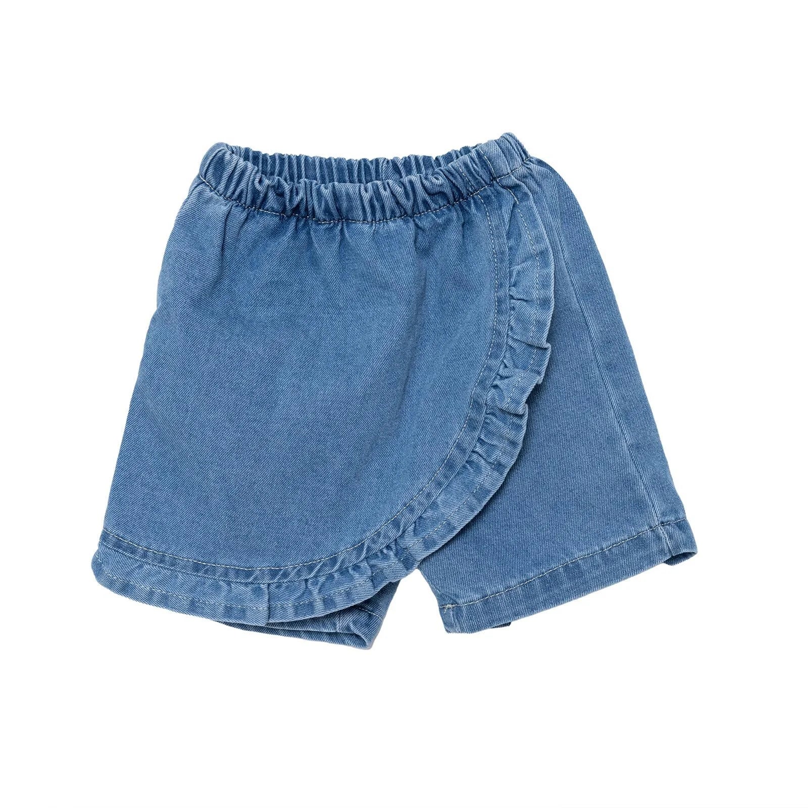 HelloBaby Spring Memories Girl Denim Short - Indigo - ebebek - Black Friday